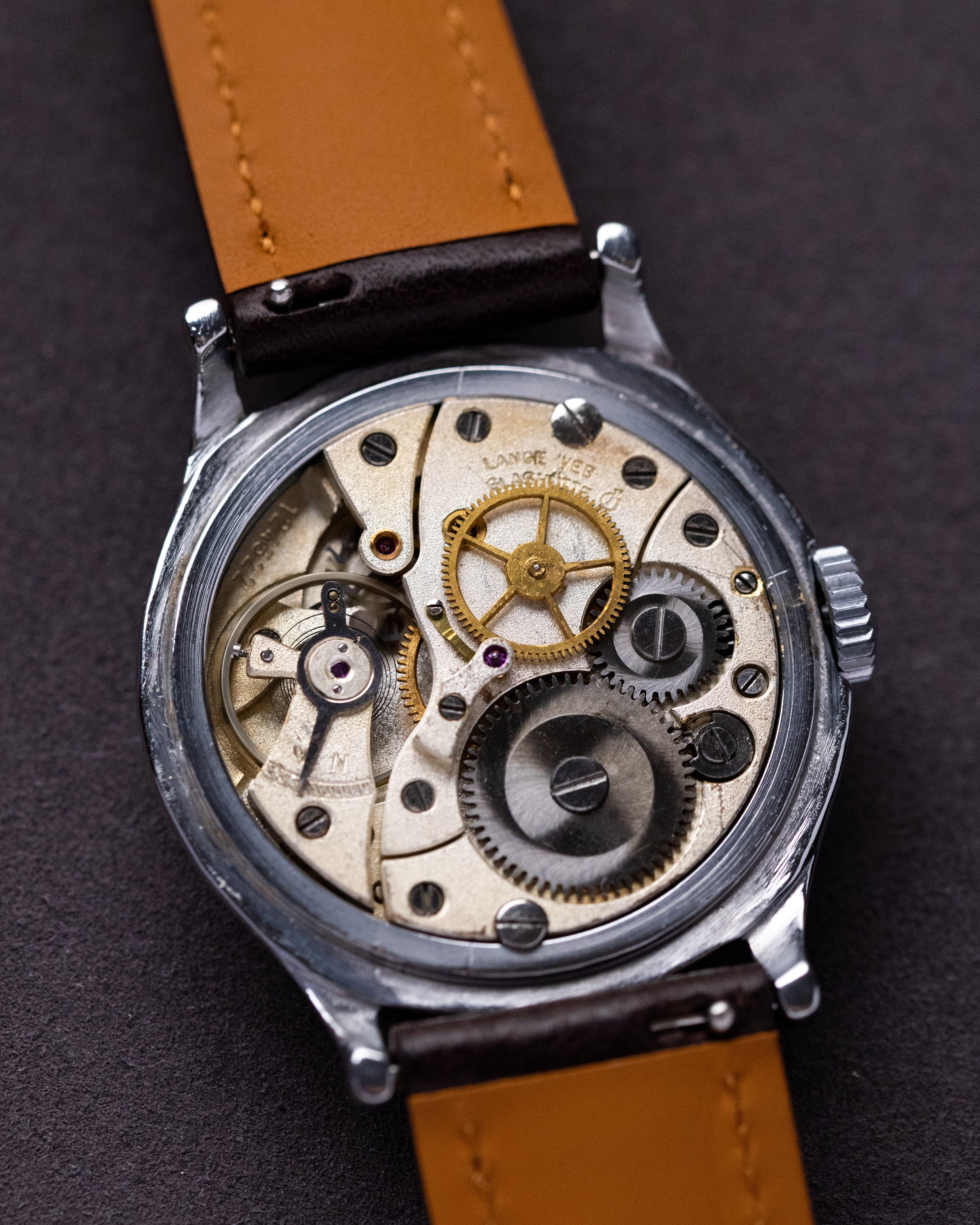 Vintage A. Lange & Söhne GUB Glashütte, Cal. 28.1 Singed “Lange VEB Glashütte” Q1 from 1950's - DuMarko