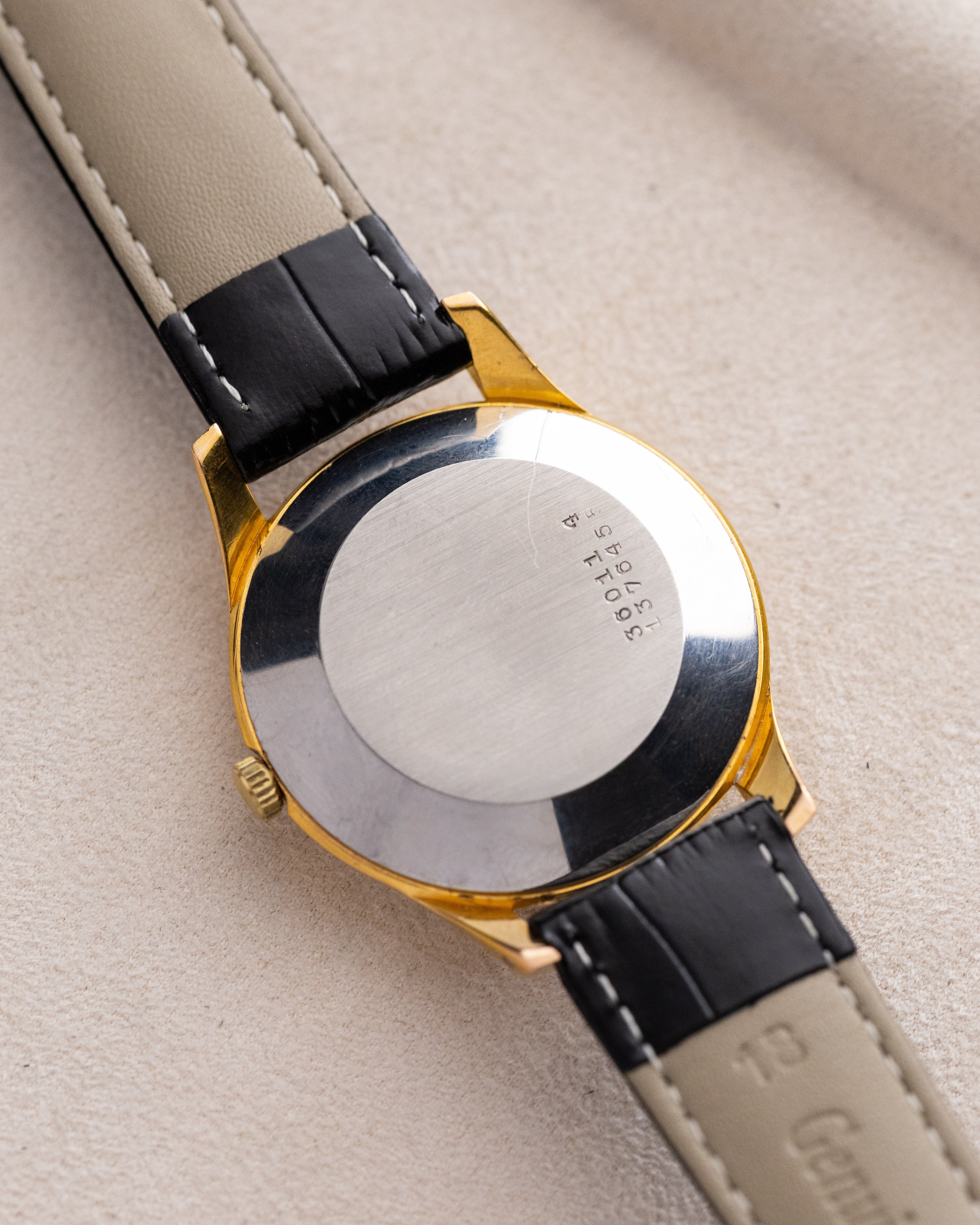 Vintage Certina Automatic Bumper, Cream Guilloché dial, Swiss Made Watch - DuMarko