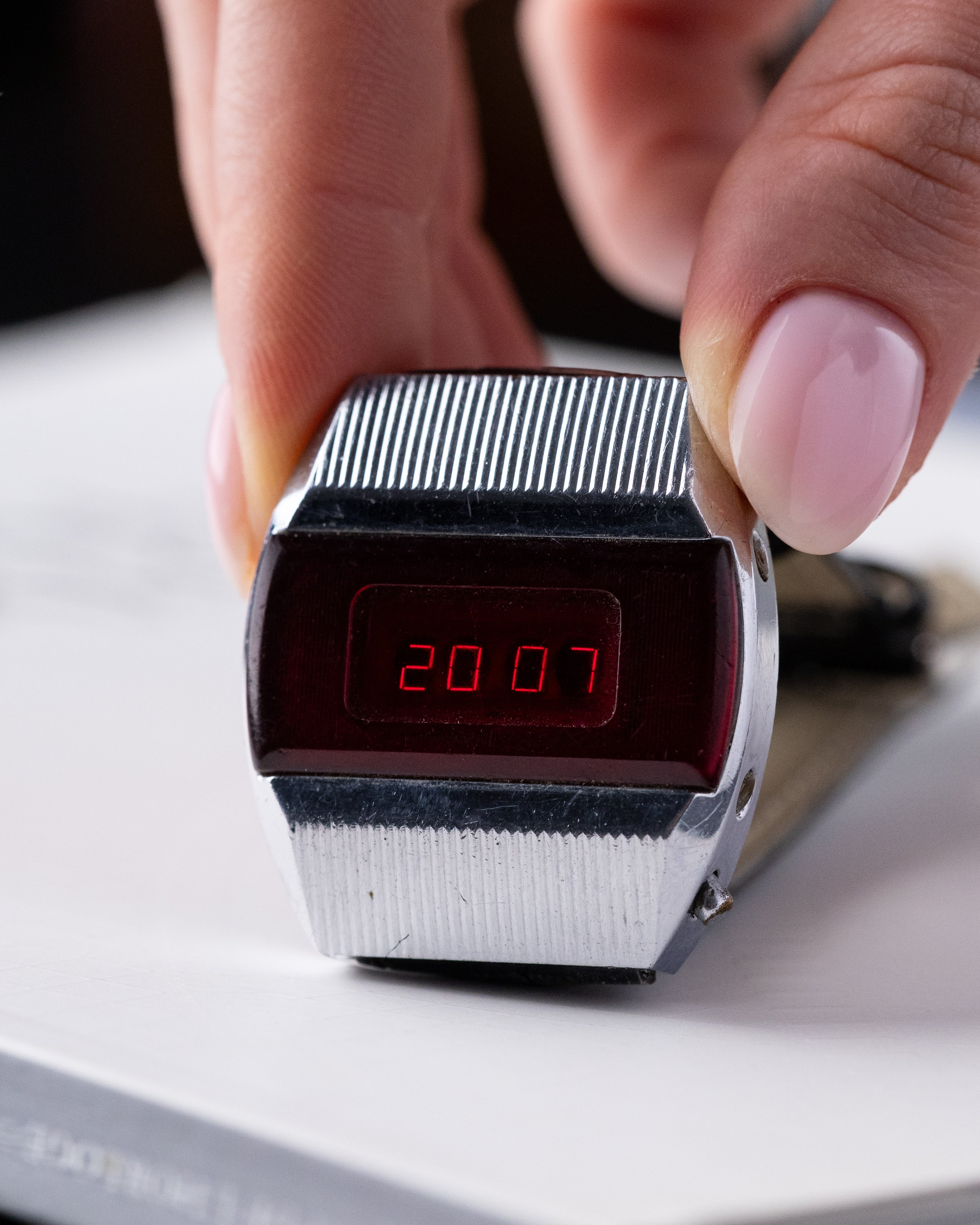 Vintage Elektronika 1 Pulsar, Terminator, The first Soviet LED quartz watch - DuMarko