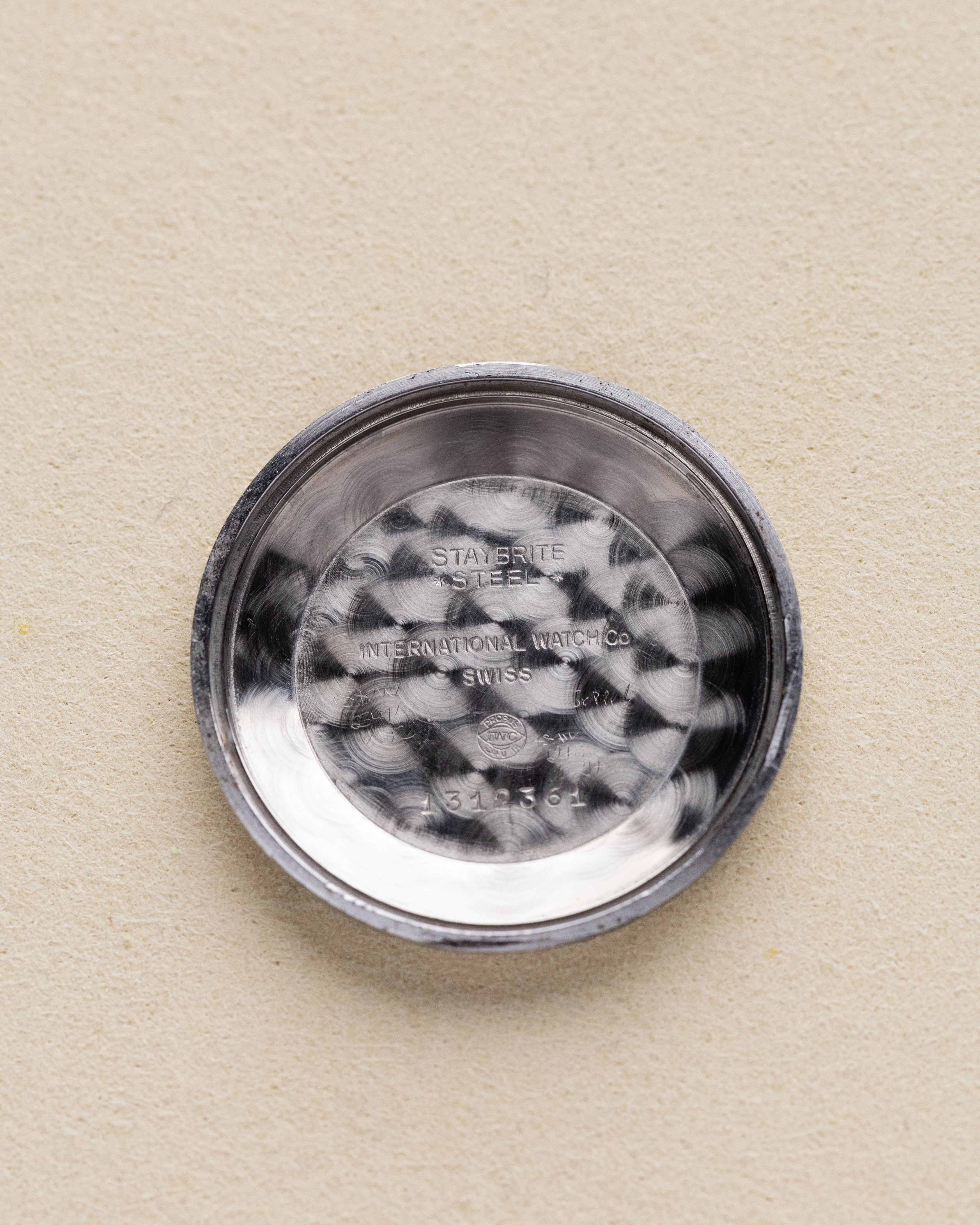 Vintage IWC Swiss Watch, Original Patina Dial, Automatic Cal. 852 Pellaton from 1950's - DuMarko