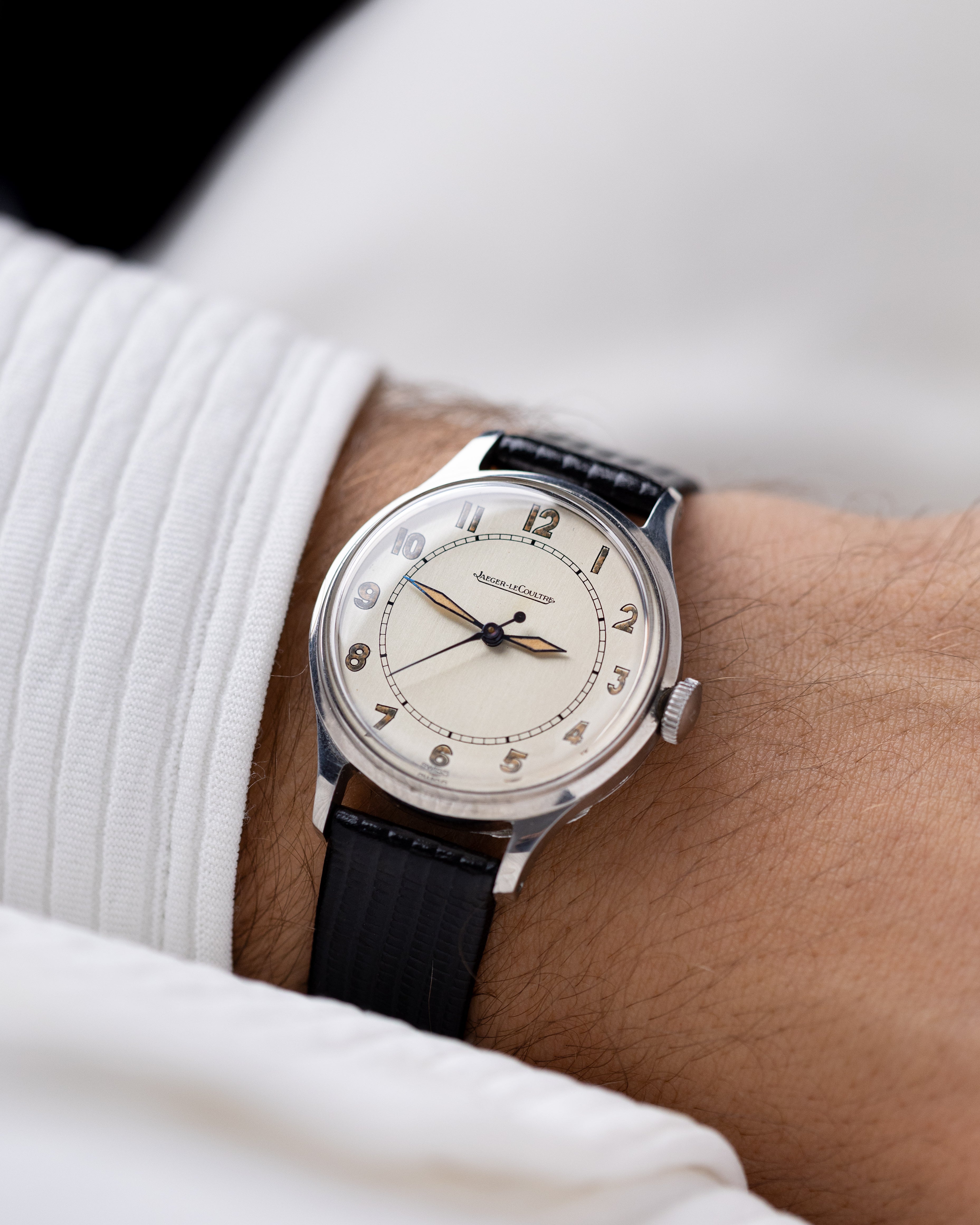 Vintage Jaeger - LeCoultre, Swiss Watch, Cal. P476, Original Radium Dial, Completely Authentic from 1940's - DuMarko