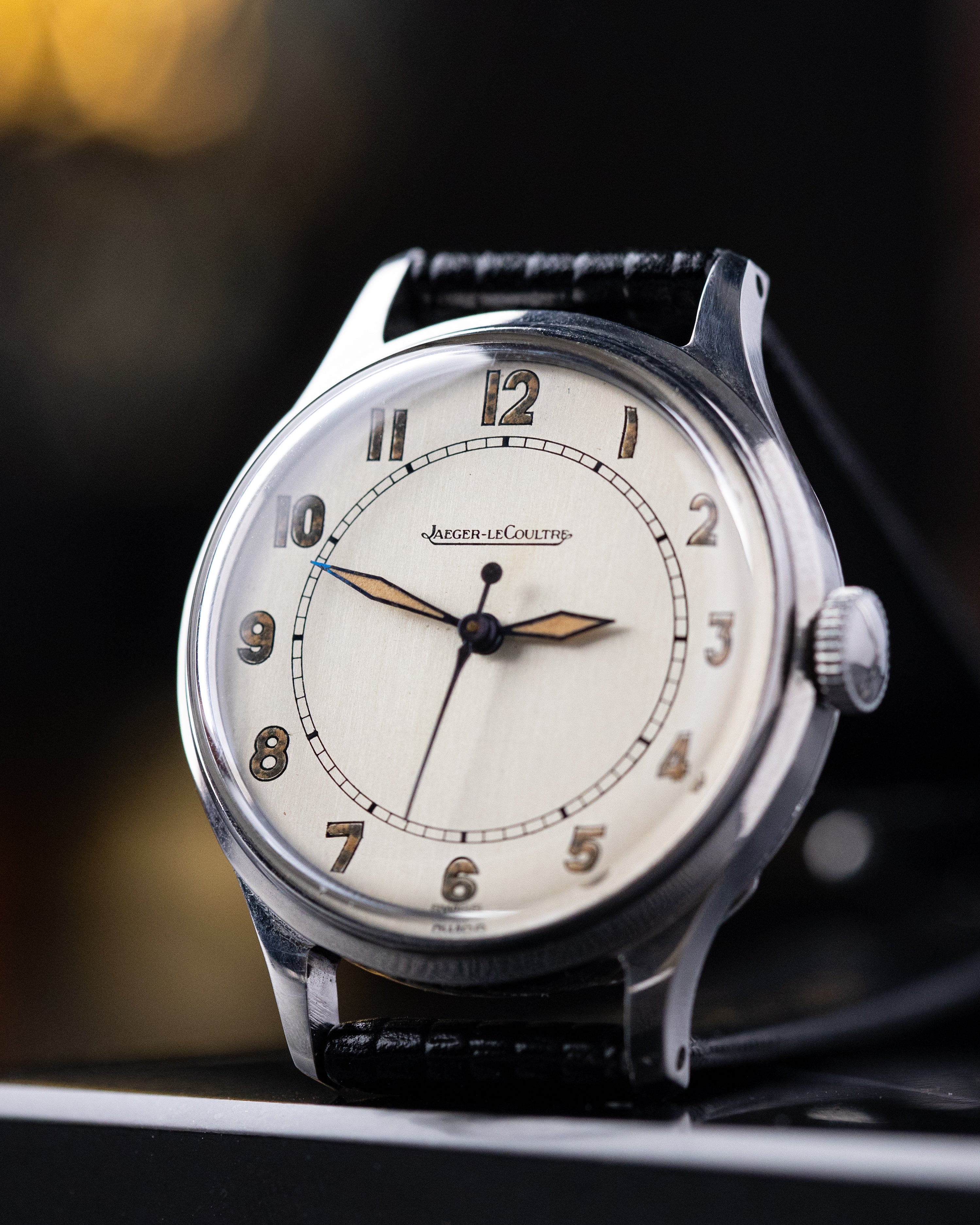 Vintage Jaeger - LeCoultre, Swiss Watch, Cal. P476, Original Radium Dial, Completely Authentic from 1940's - DuMarko