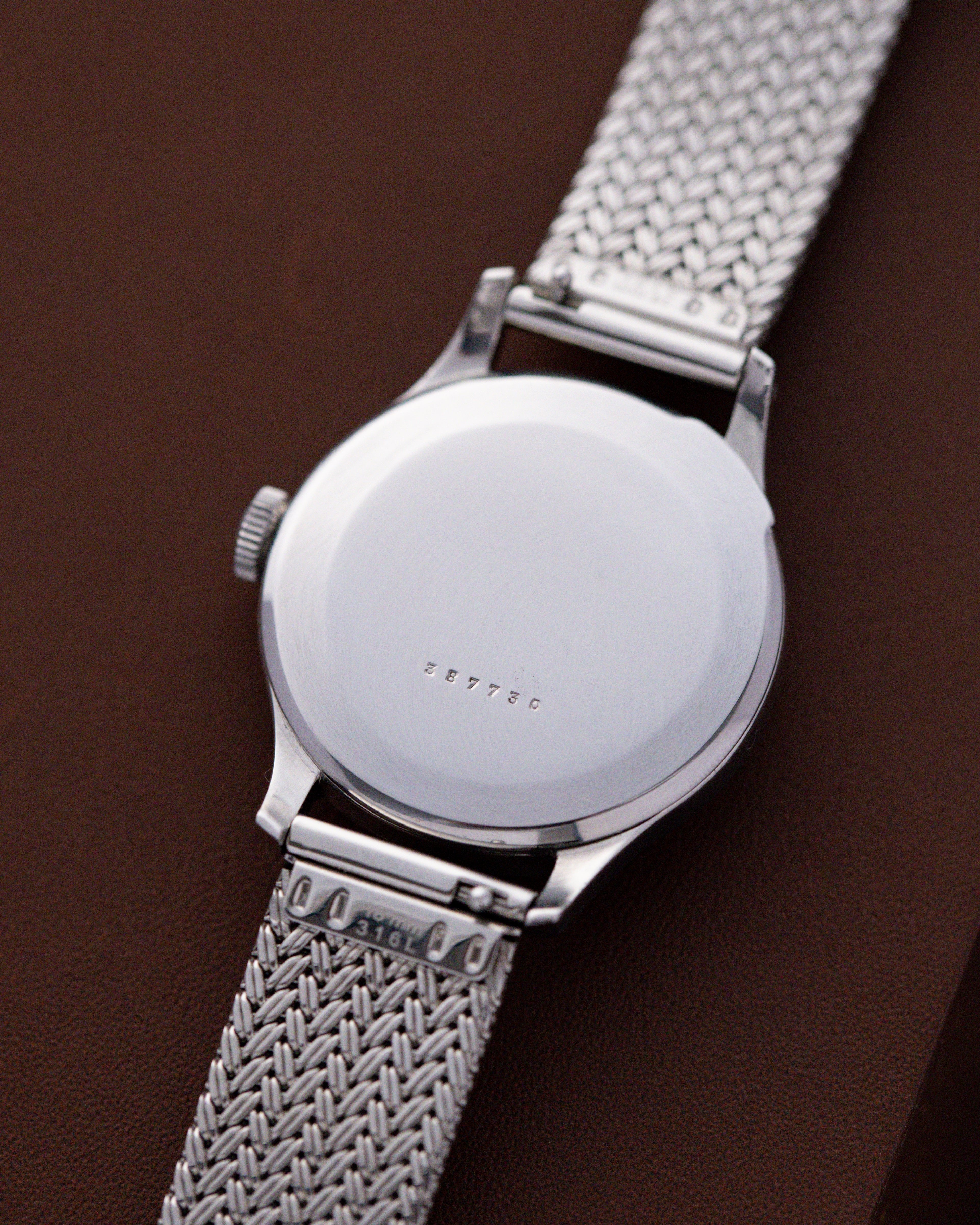 Vintage Jaeger - LeCoultre Swiss Watch, Cal. P478 Original Brushed Silver Dial with radium - DuMarko