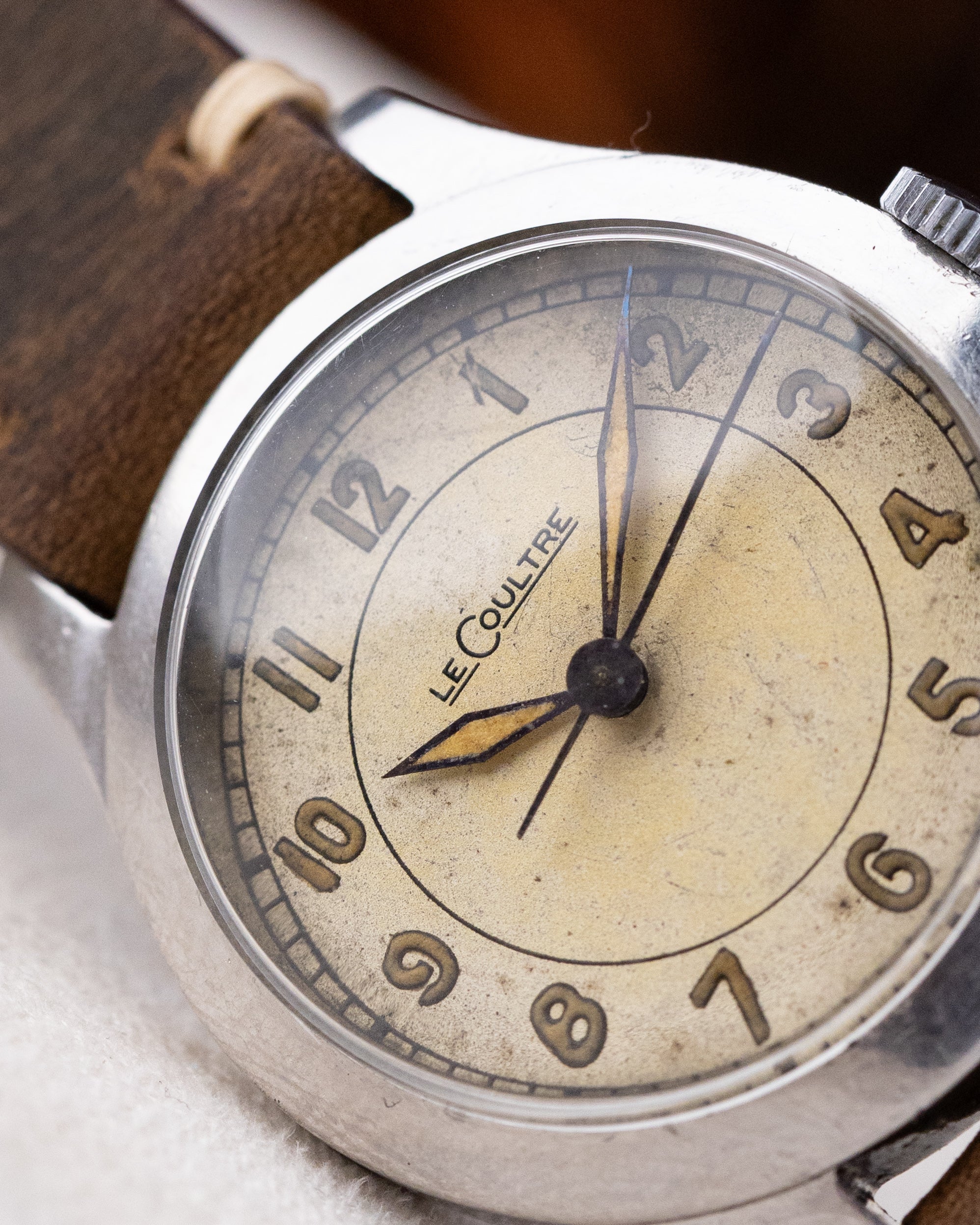 Vintage Jaeger - LeCoultre, Swiss Watch, Original Radium Dial, Completely Authentic from 1940's - DuMarko