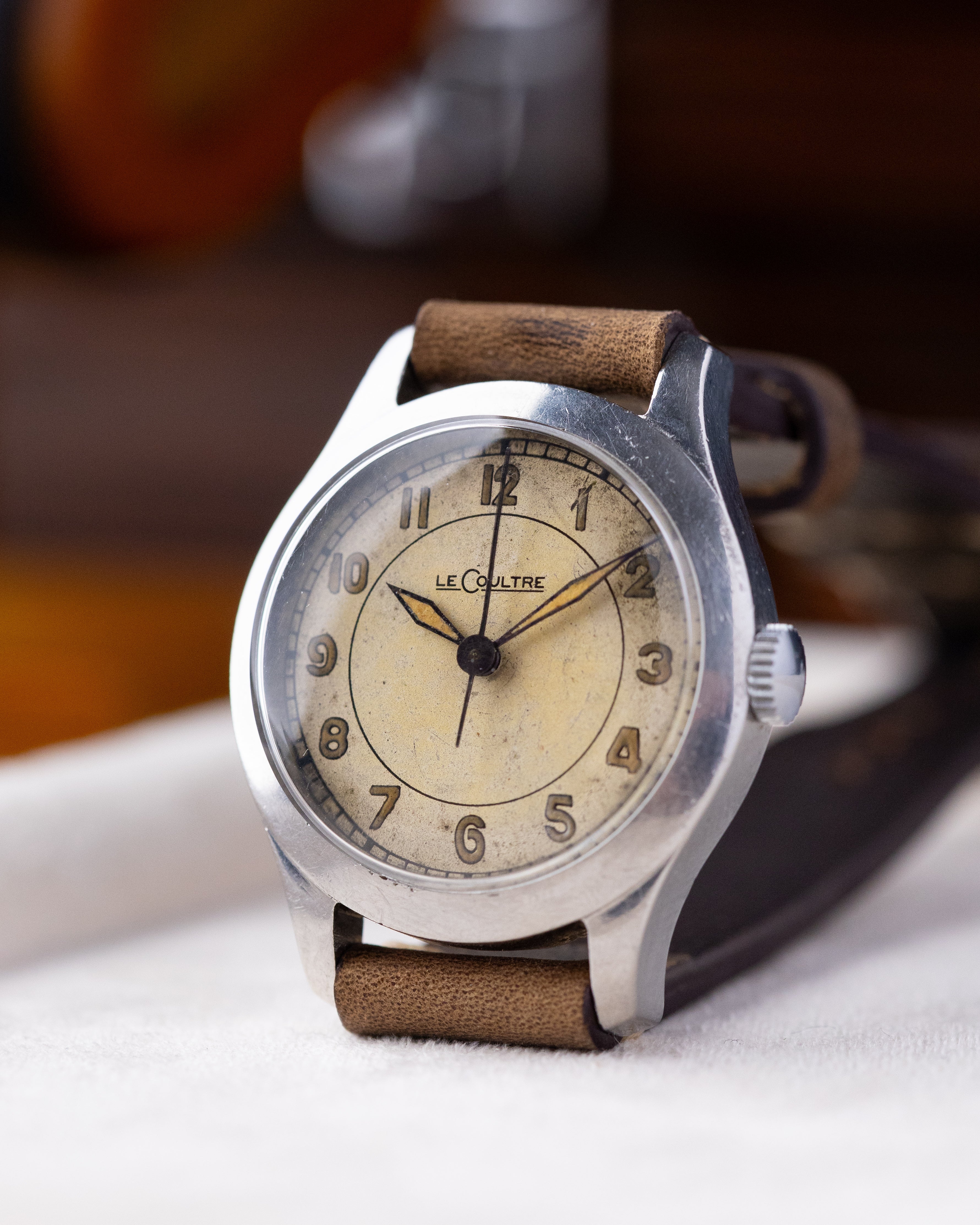 Vintage Jaeger - LeCoultre, Swiss Watch, Original Radium Dial, Completely Authentic from 1940's - DuMarko
