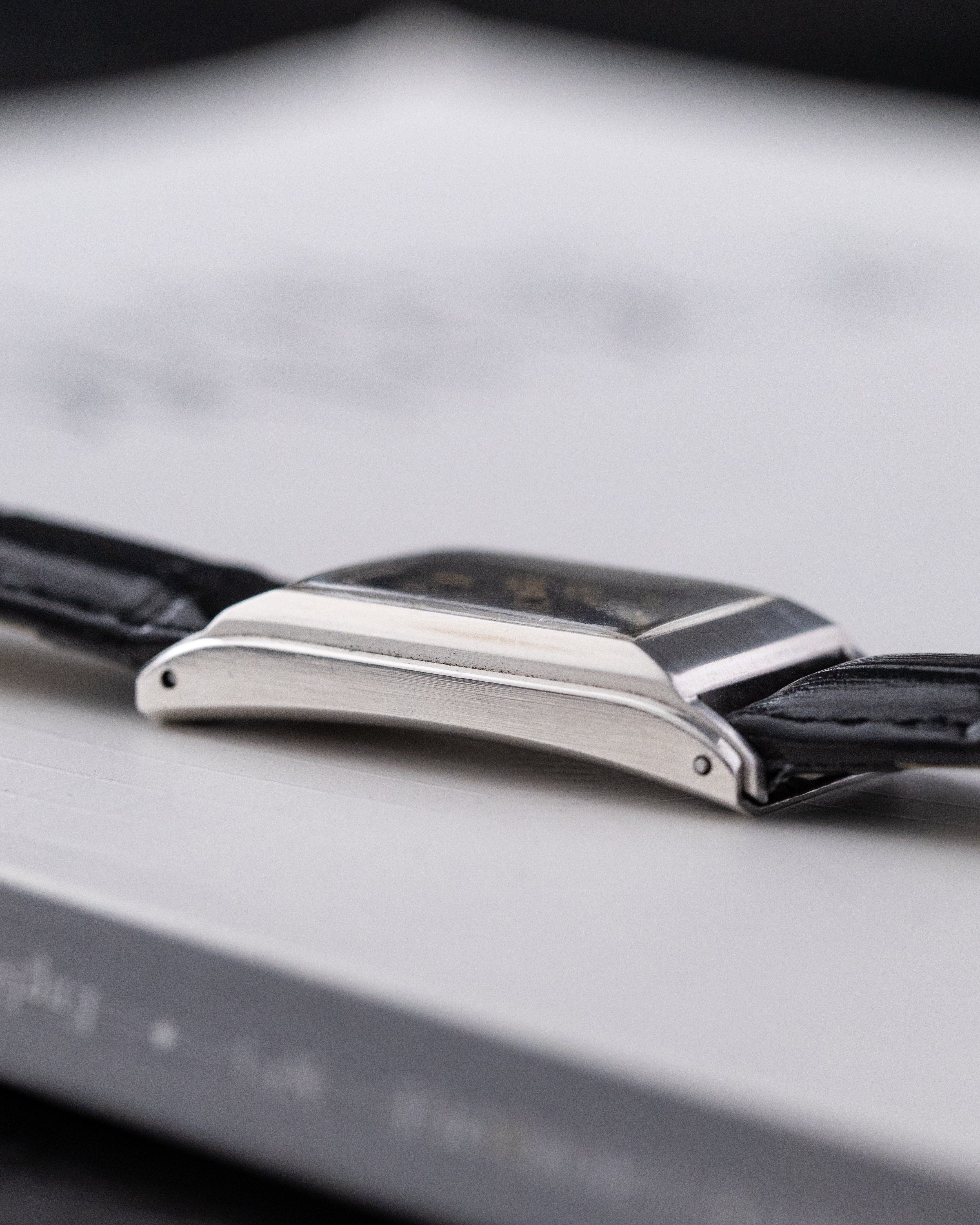 Vintage Jaeger - LeCoultre Uniplan Model J, Art Deco Tank, Calibre 413 from 1940's - DuMarko