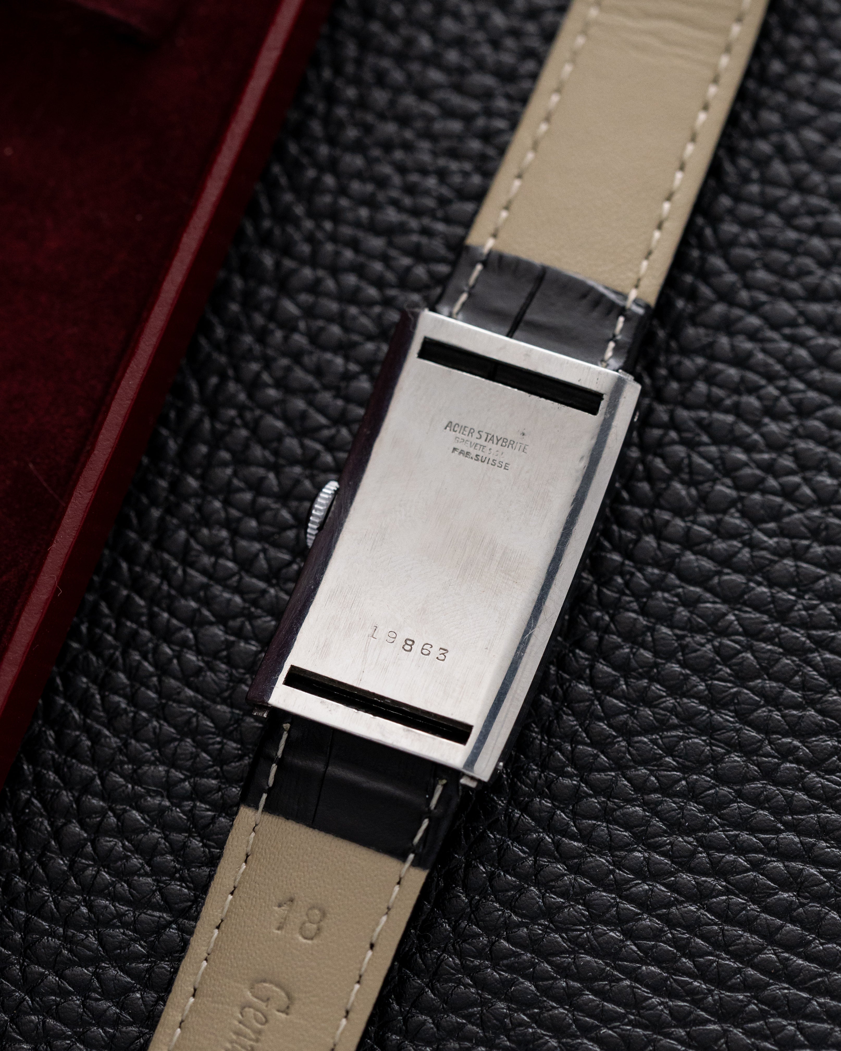 Vintage Jaeger - LeCoultre Uniplan Model J, Art Deco Tank, Calibre 413 from 1940's - DuMarko