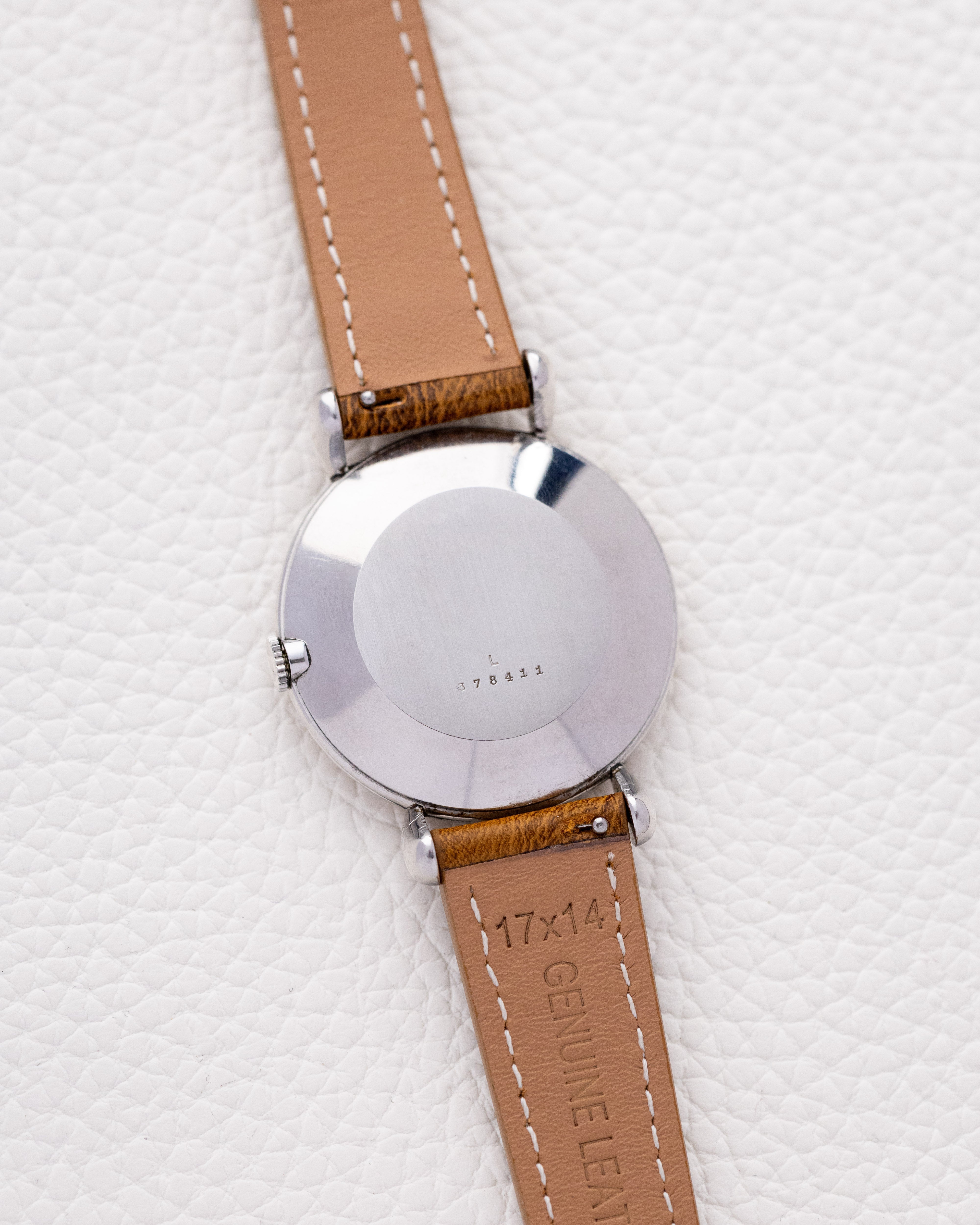 Vintage Jaeger - LeCoultre Watch, Teardrop Lugs, Oversized case, Two - Tone Dial, Cal. P449 from 1948 - DuMarko