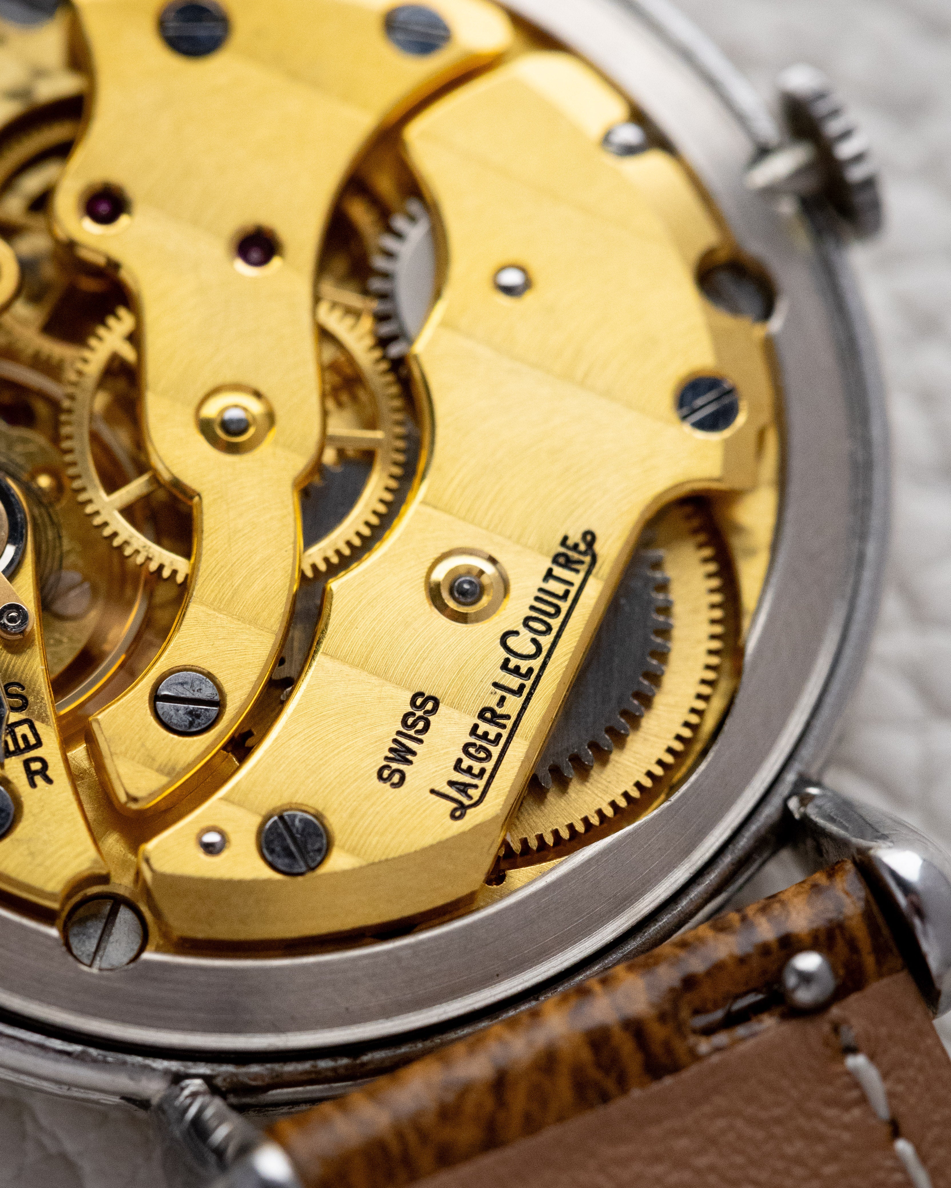 Vintage Jaeger - LeCoultre Watch, Teardrop Lugs, Oversized case, Two - Tone Dial, Cal. P449 from 1948 - DuMarko