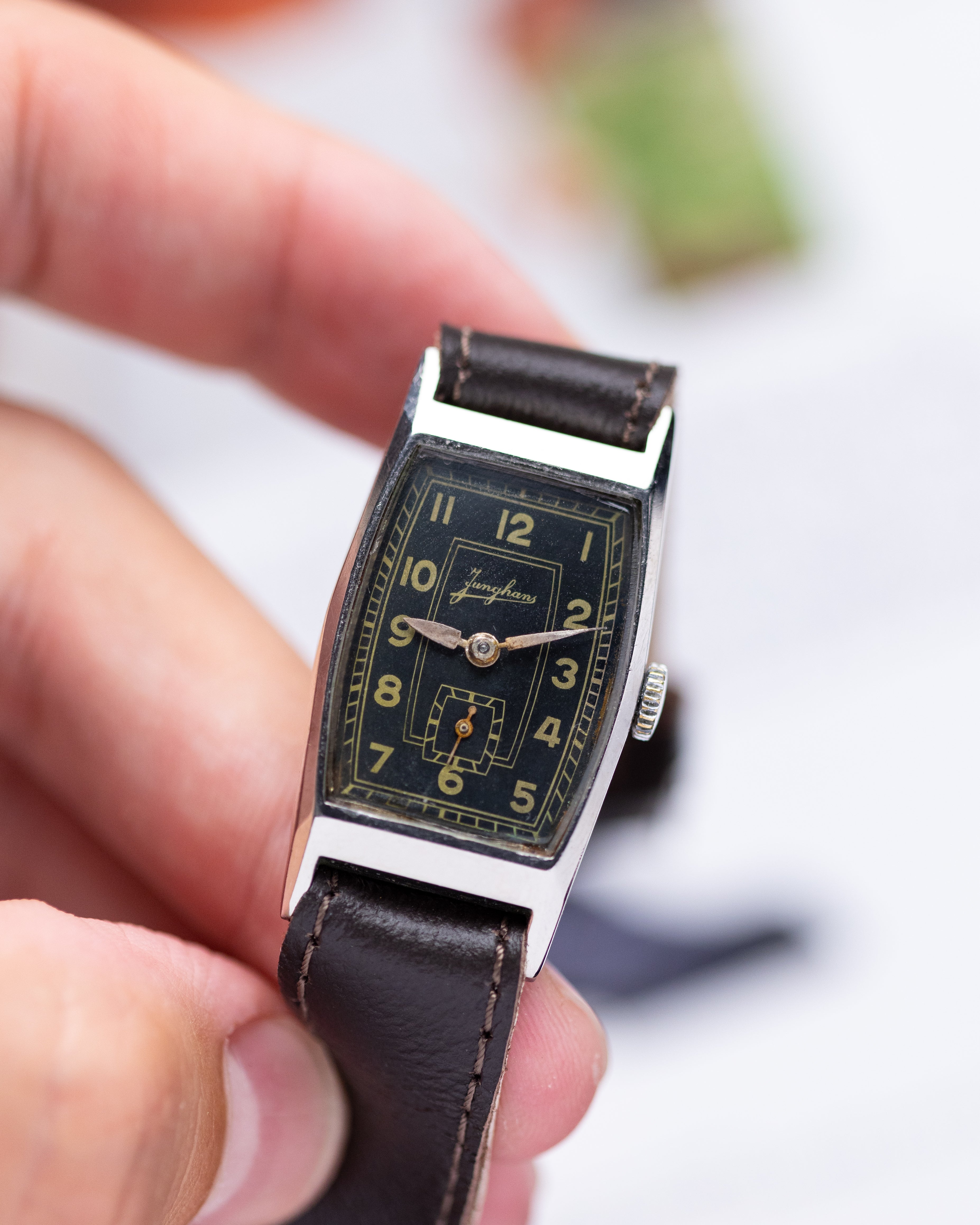 Vintage Junghans Watch, Art Deco Style, Vintage German Watch - DuMarko