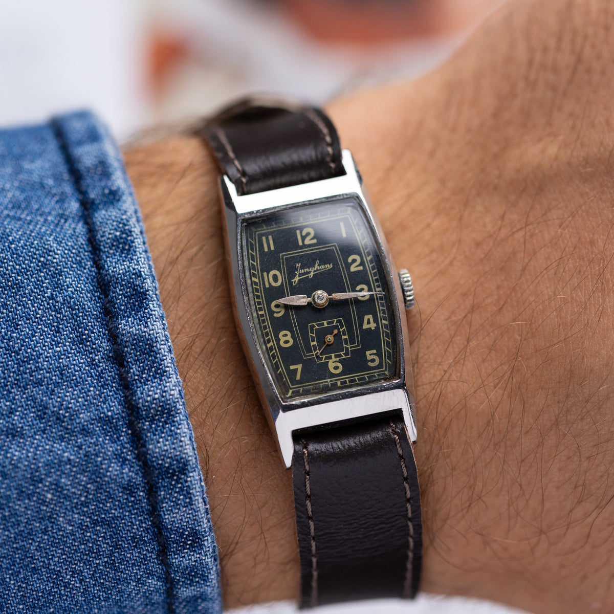 Junghans Vintage German Watch, Quartz Movement from 1970's