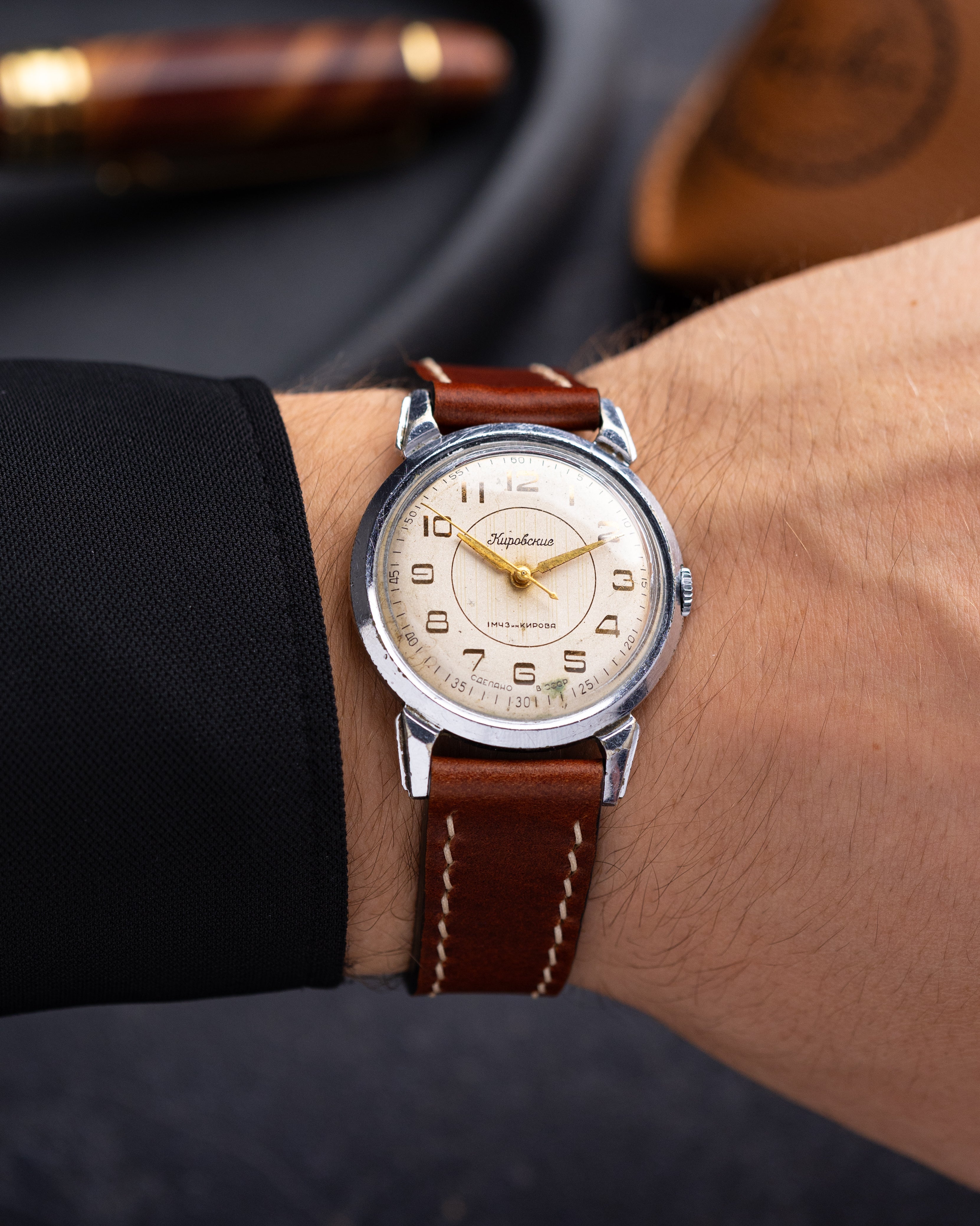 Vintage Kirovskie Watch, First Moscow Watch Factory Vintage Soviet watch - DuMarko