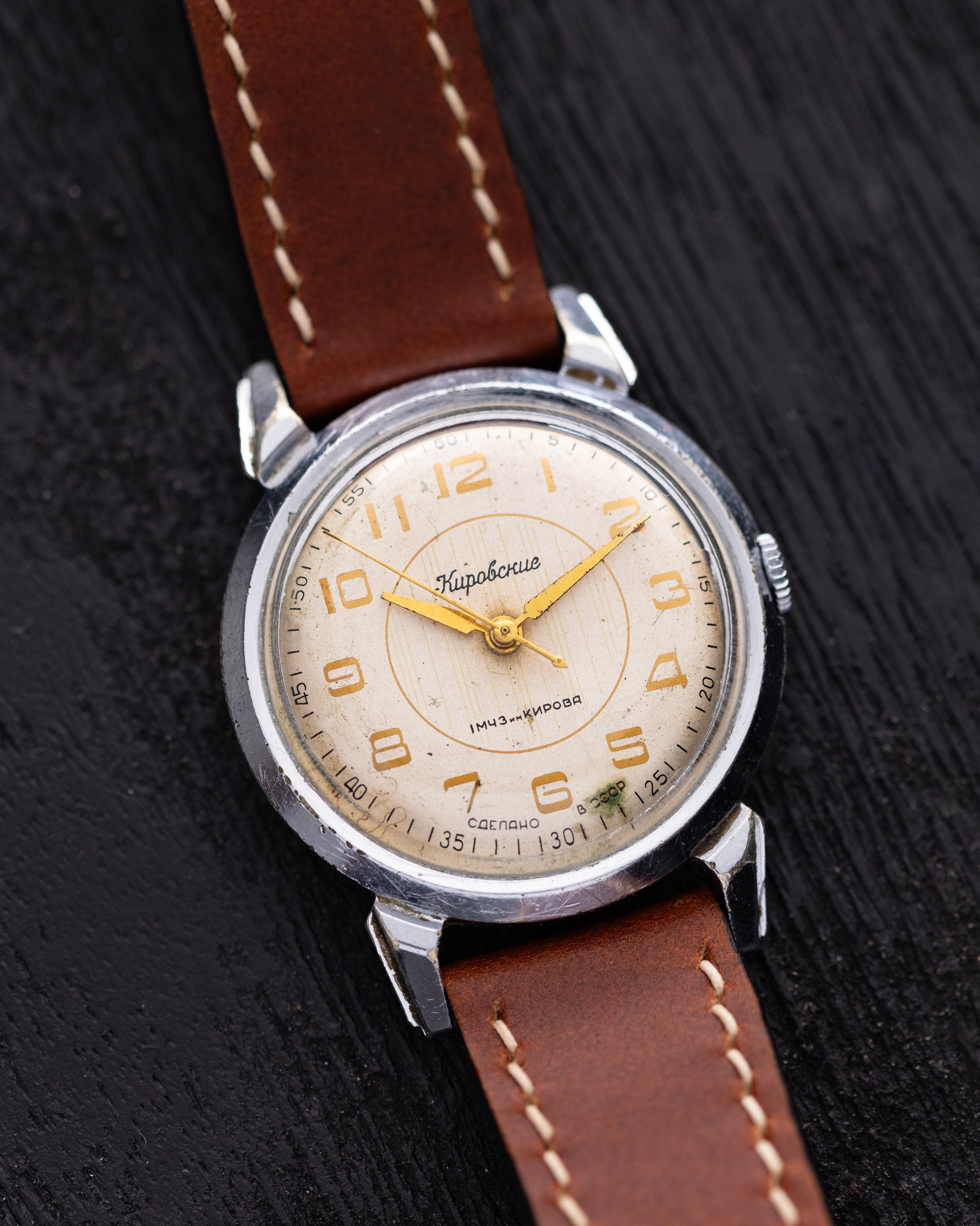 Vintage Kirovskie Watch, First Moscow Watch Factory Vintage Soviet watch - DuMarko