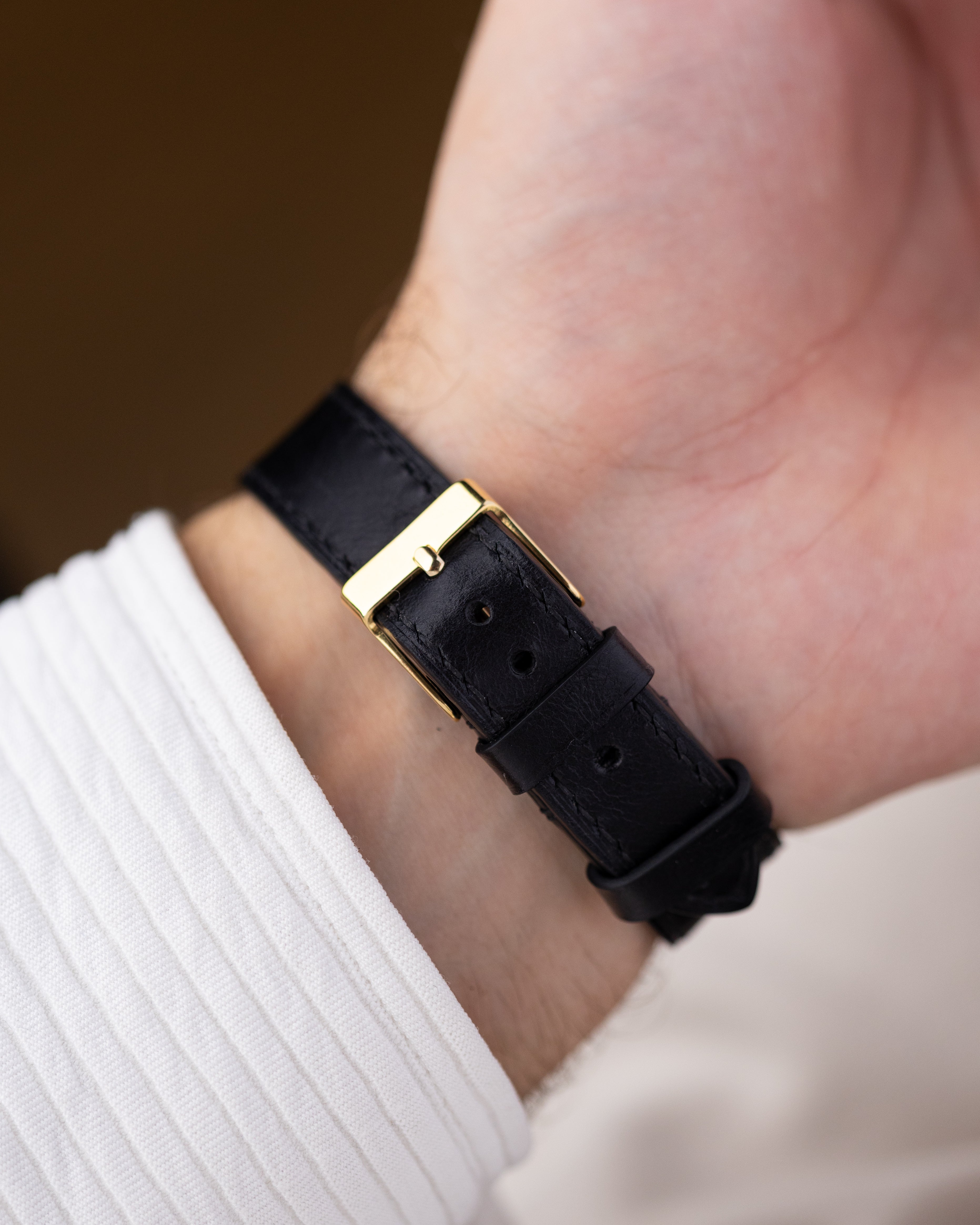 Vintage LeCoultre Art Deco Rectangular Tank, Swiss Dress Watch, 10K Gold - Filled Case, Calibre 413 from 1940's - DuMarko