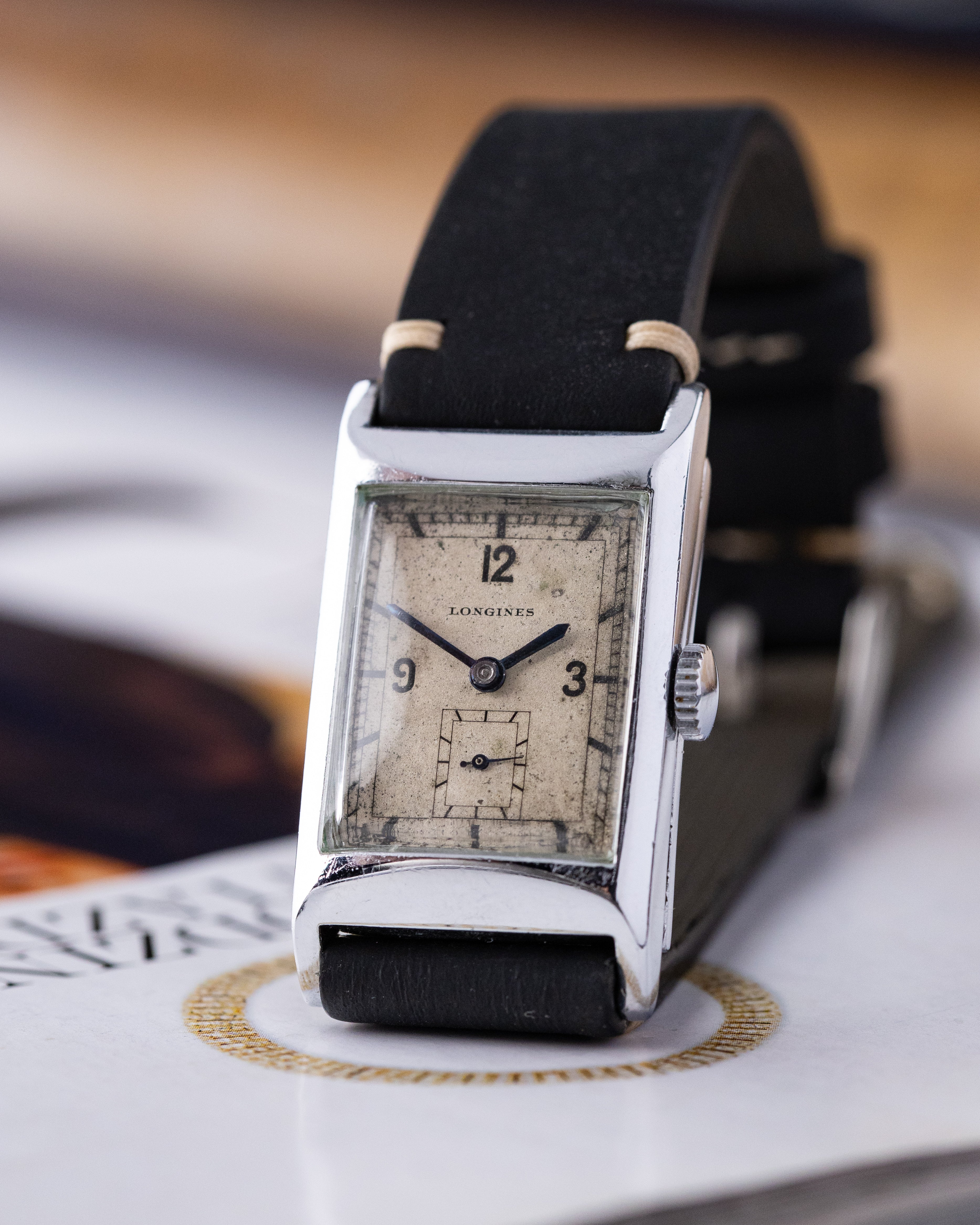 Vintage Longines Art Deco Tank, Sector Dial, Cal. 20.28 from 1934 - DuMarko