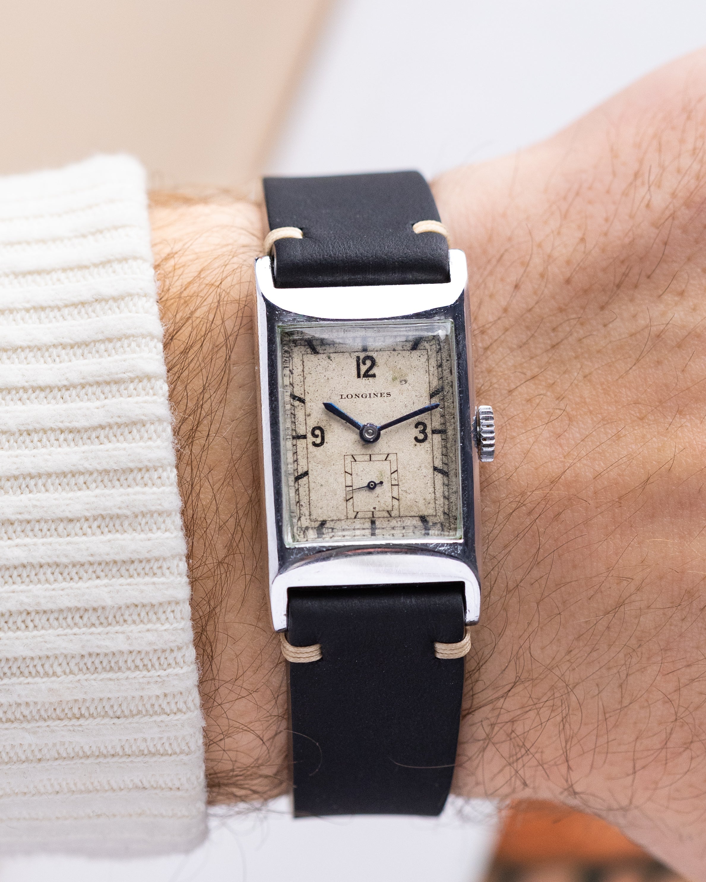 Vintage Longines Art Deco Tank, Sector Dial, Cal. 20.28 from 1934 - DuMarko