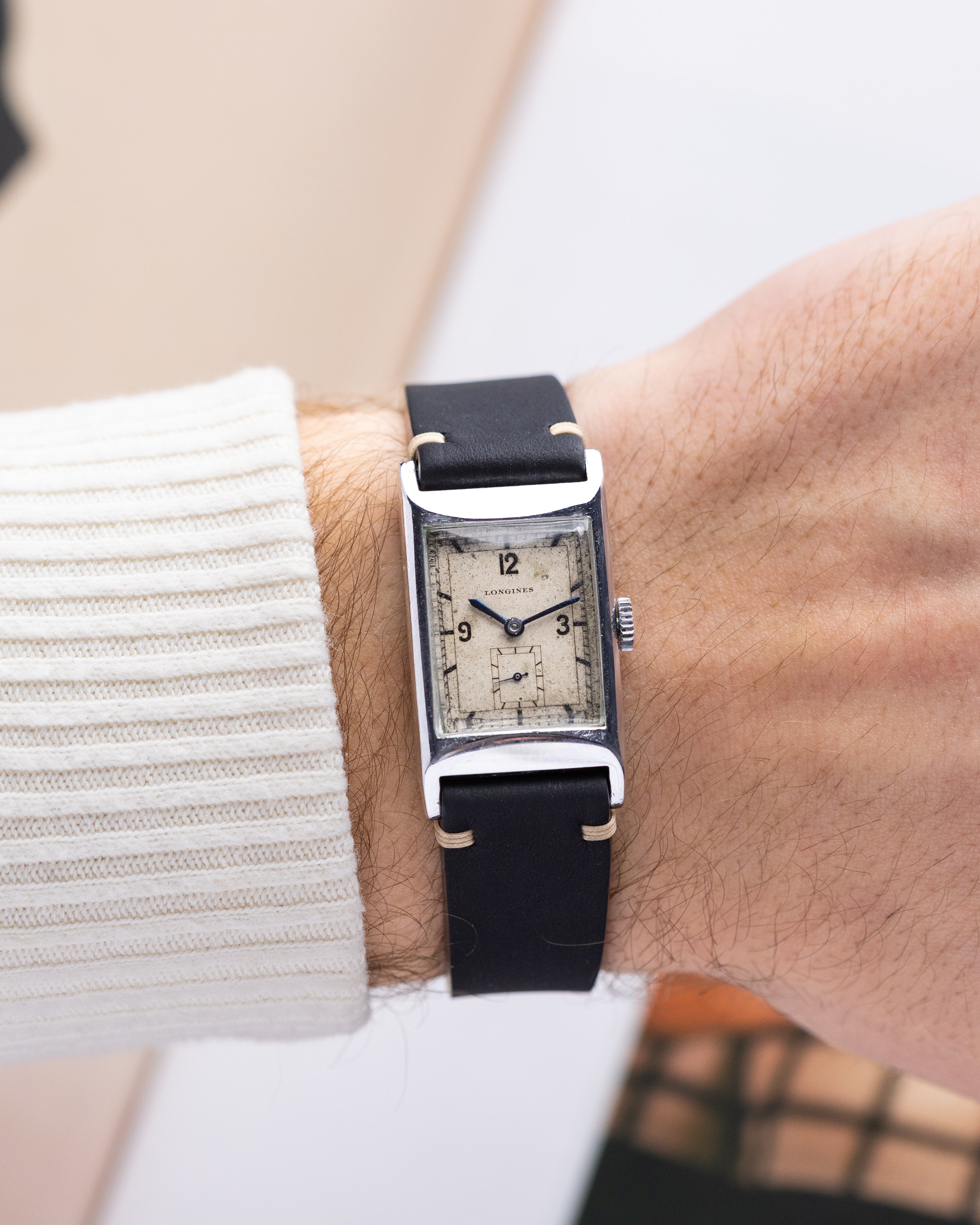 Vintage Longines Art Deco Tank, Sector Dial, Cal. 20.28 from 1934 - DuMarko