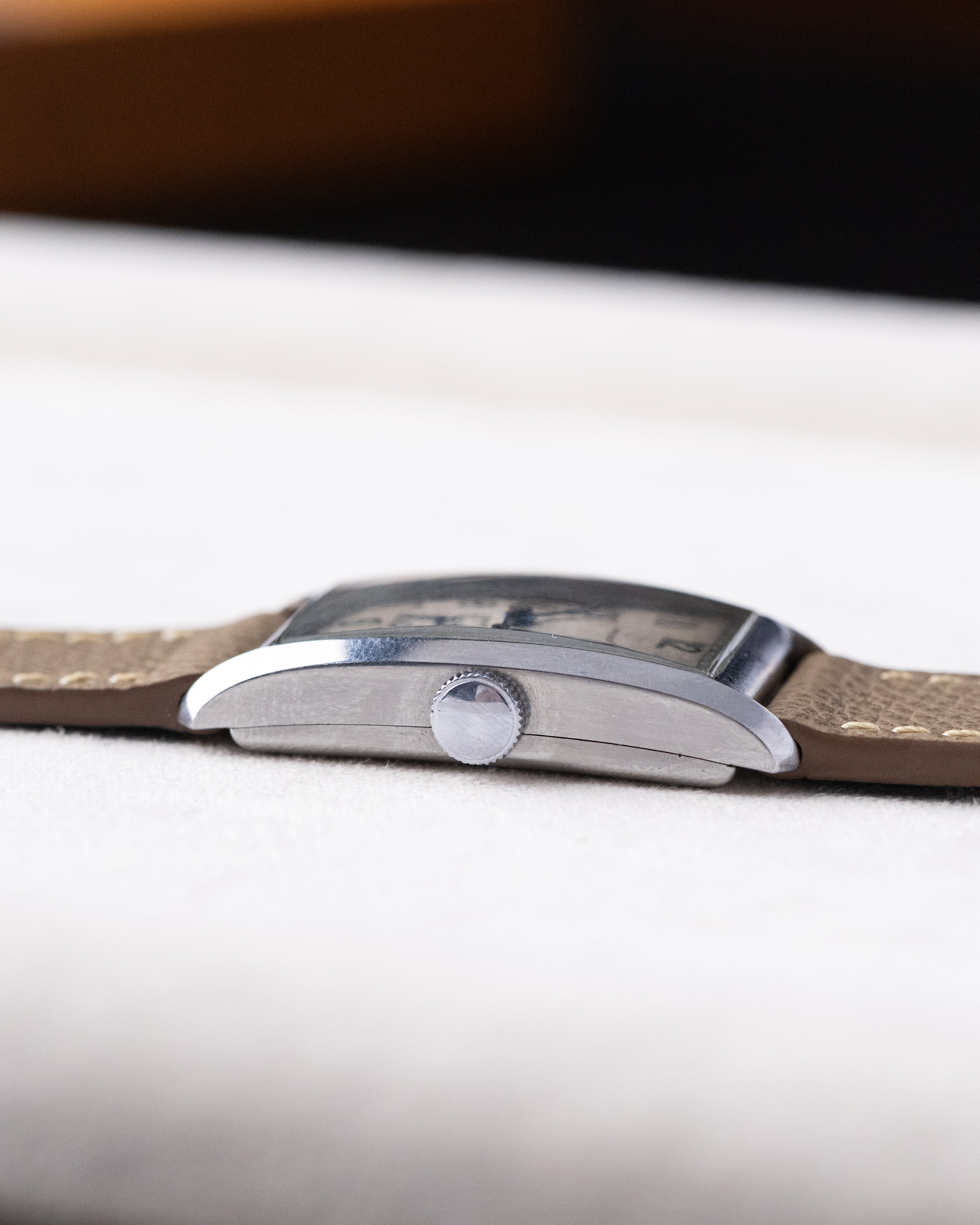 Vintage Longines Art Deco Tank, Staybrite Steel case, Cal. 20.28 from 1934 - DuMarko