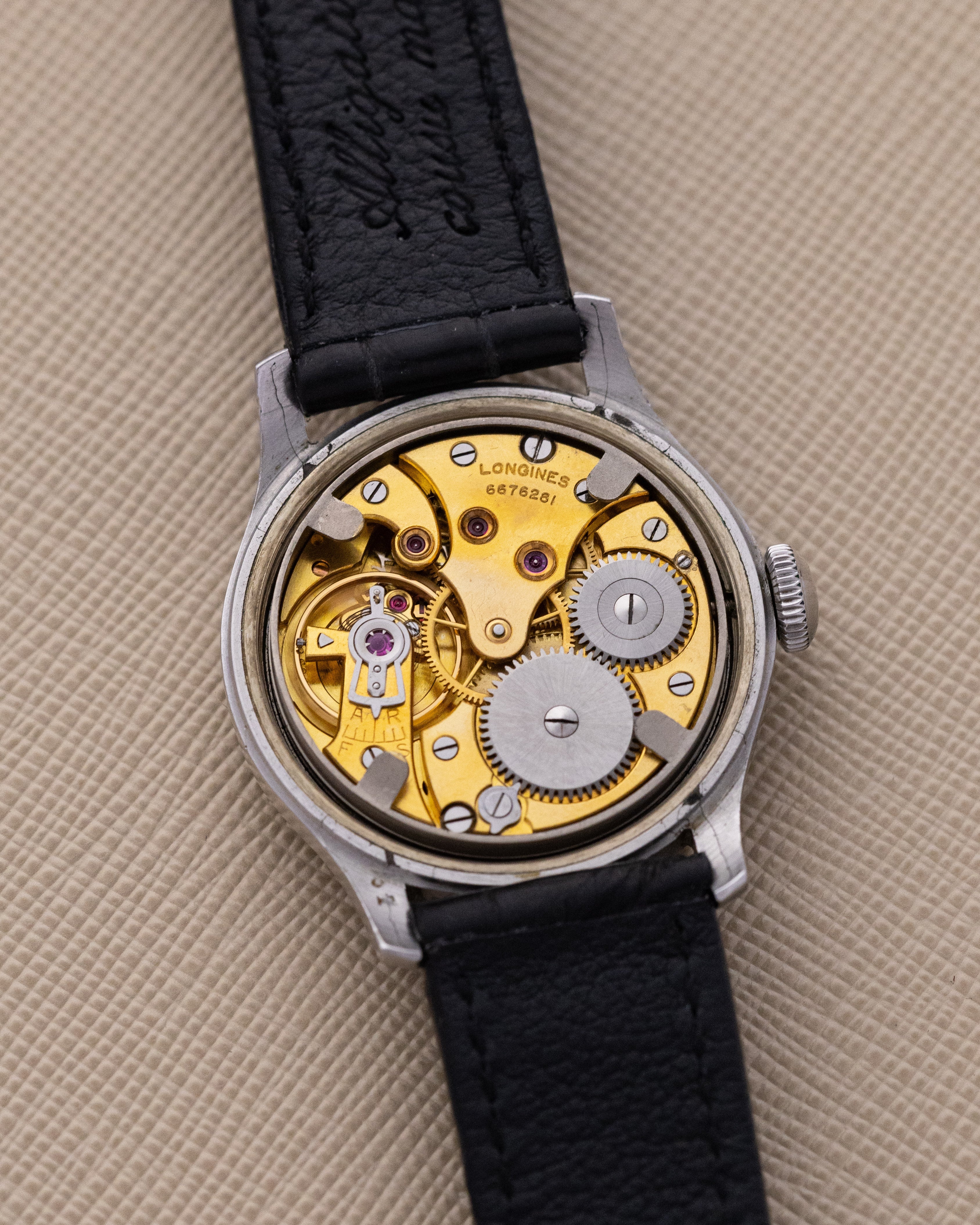 Vintage Longines Bullseye Copper Dial, Swiss watch, Cal. 12.68Z from 1943 - DuMarko