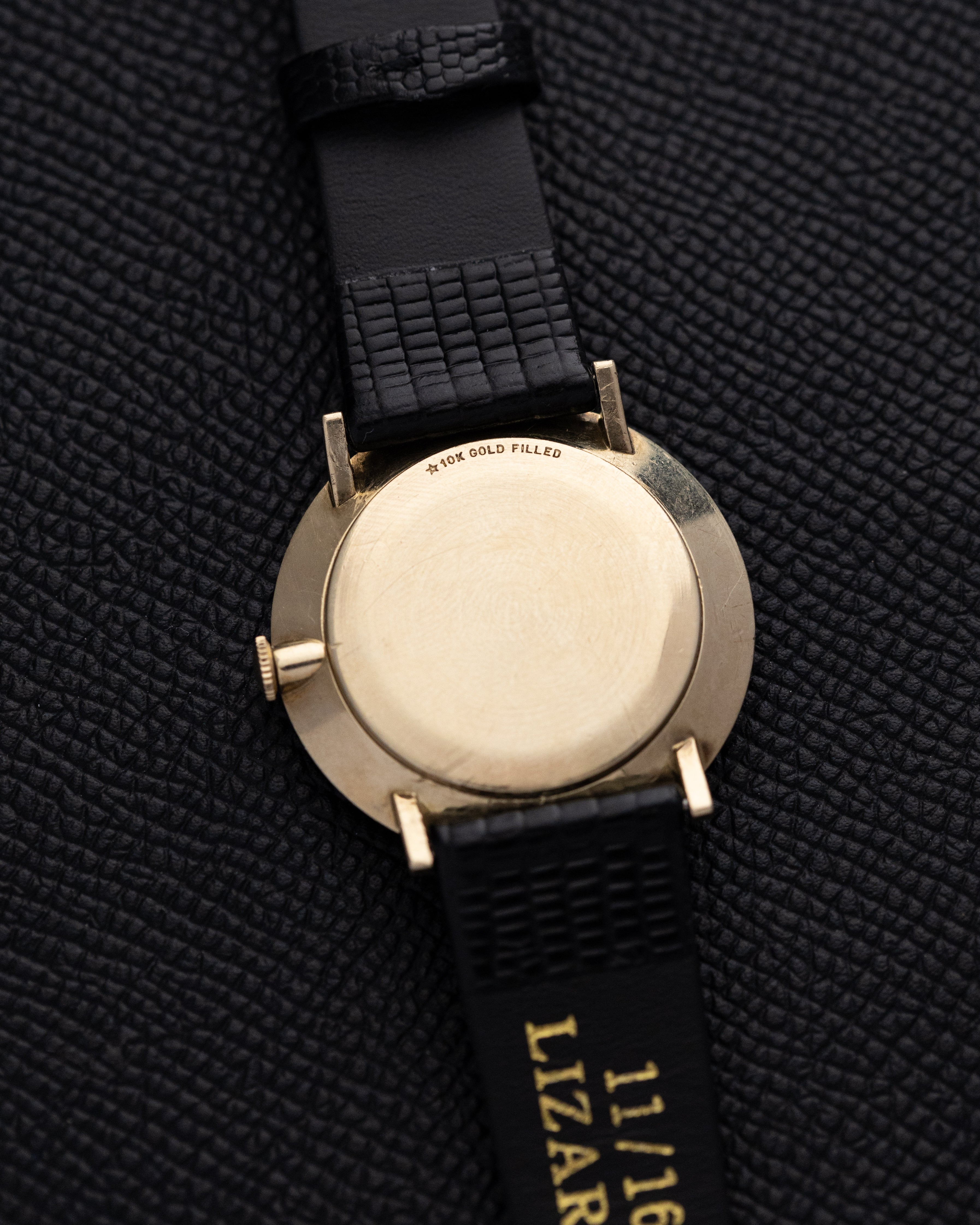 Vintage Longines Dress Watch, Cal. 528, 10K Gold - Filled Case, Tiger Eye Craquelure Dial from 1969 - DuMarko