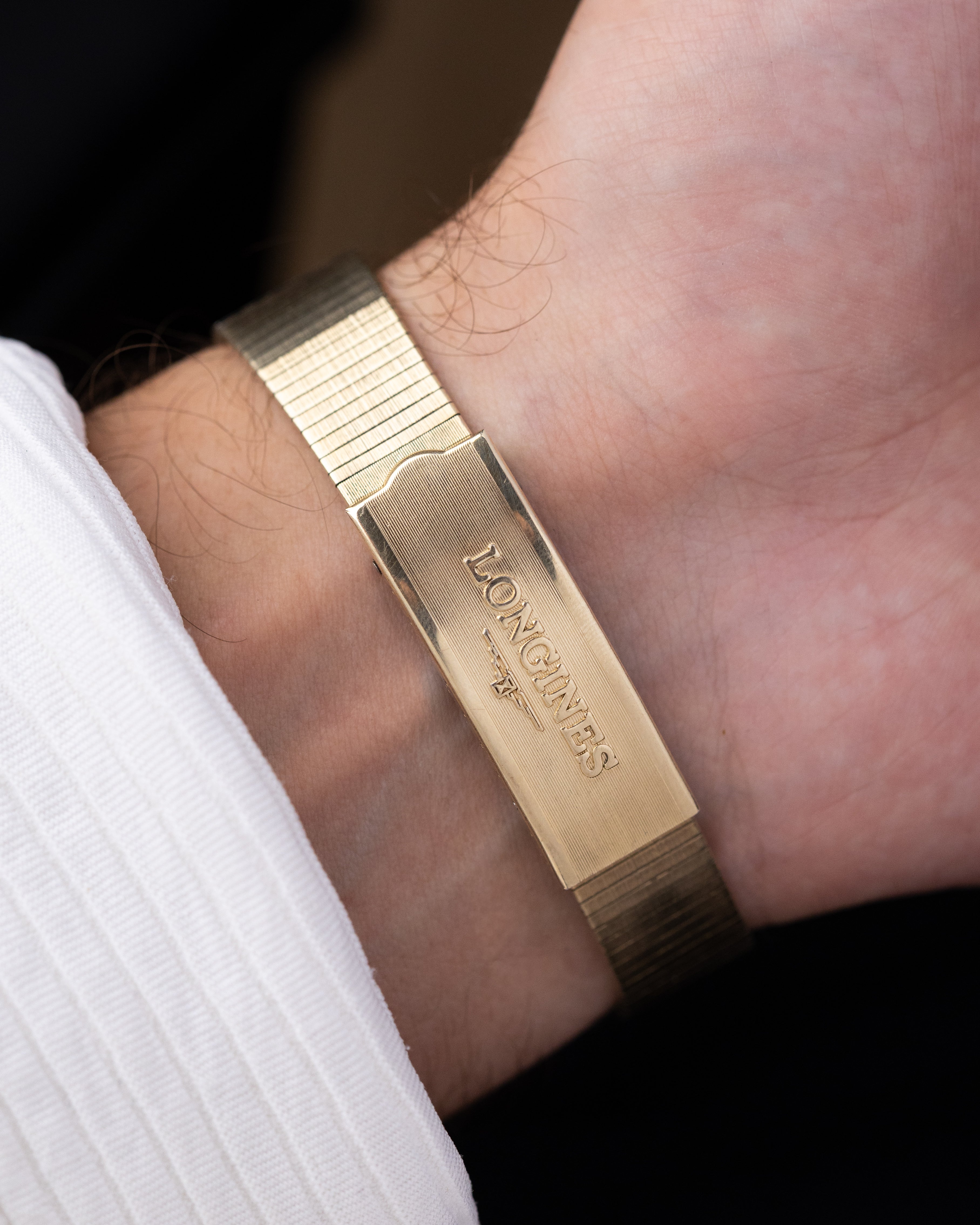 Vintage Longines Ellipse Case, Diamond Dial, Cal. 528, Gold - Plated Dress Watch from 1960's - DuMarko