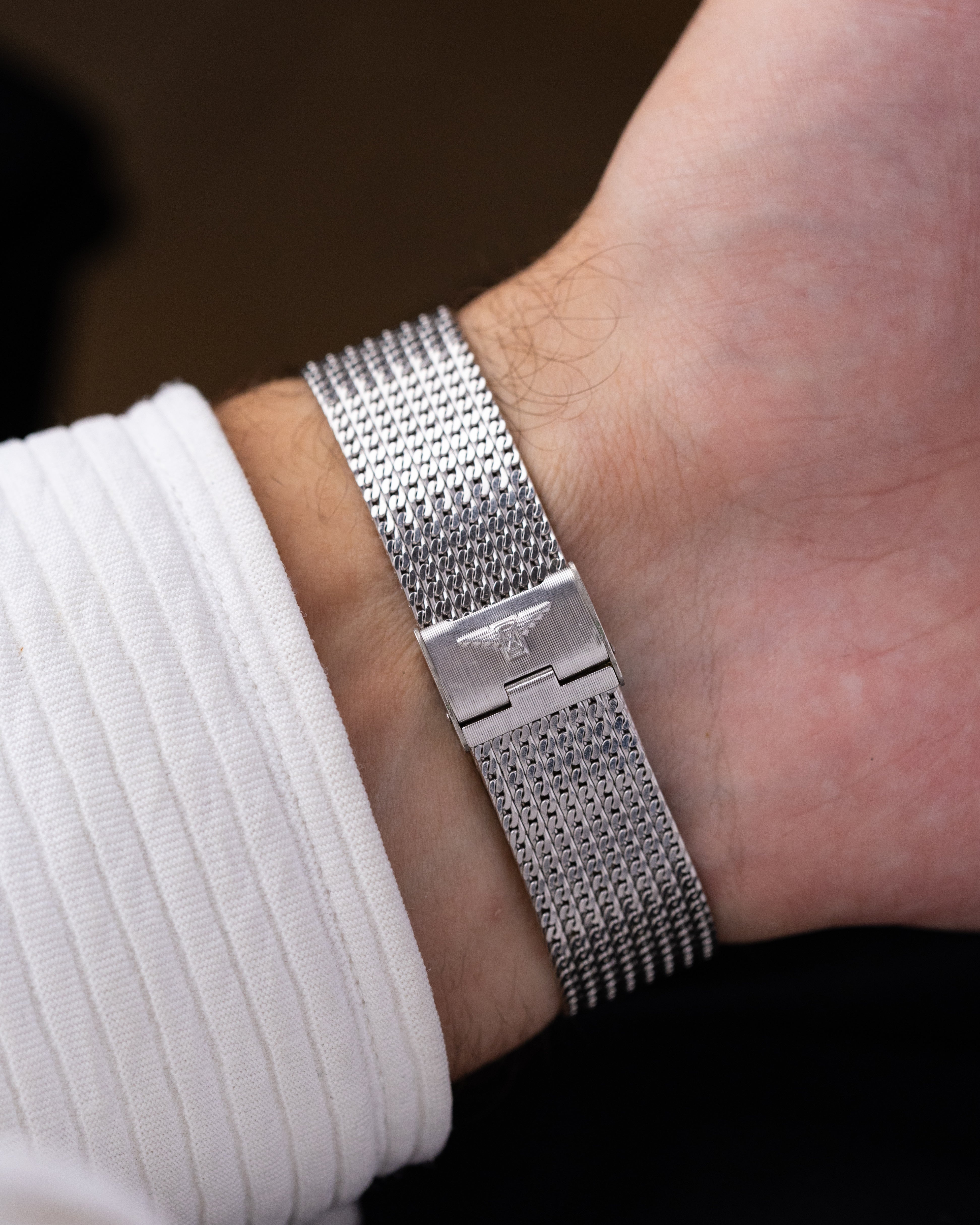 Vintage Longines Ellipse Ref. 3066, 10K White Gold - Filled Dress Watch from 1980's - DuMarko