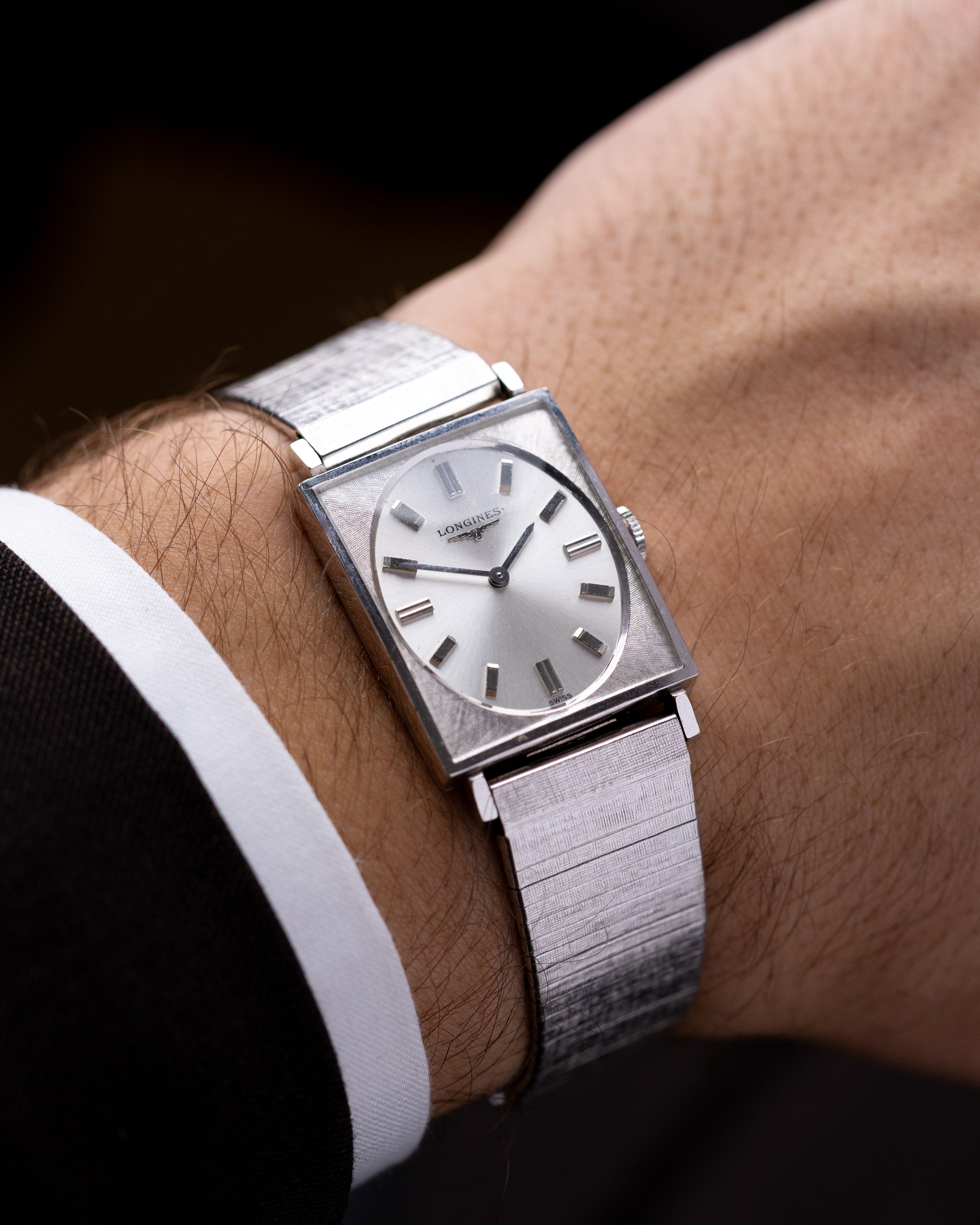 Vintage Longines Gold Medal, Ref. 3007 - 528, White Gold - Filled Case, Cal. 528 from 1969 - DuMarko