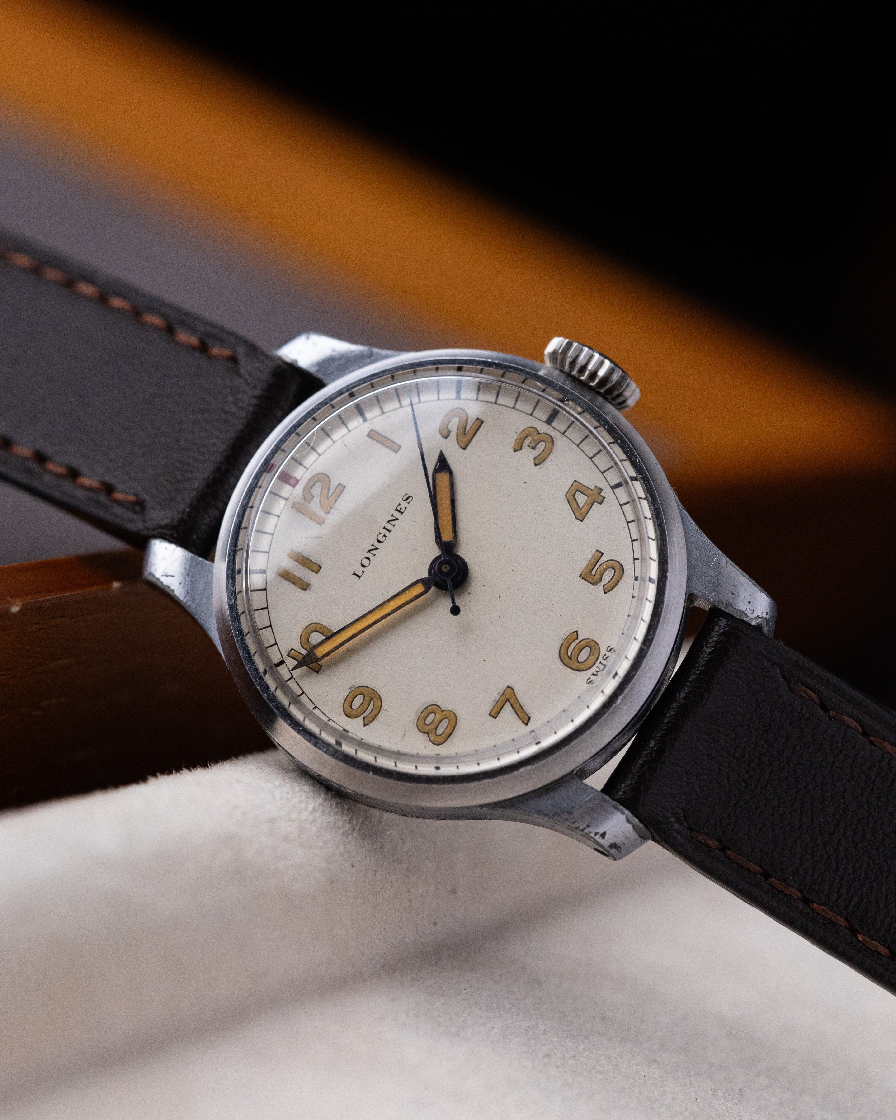 Vintage Longines Military Pilot’s Watch, Swiss Made, Cal. 12.68N from 1940's - DuMarko