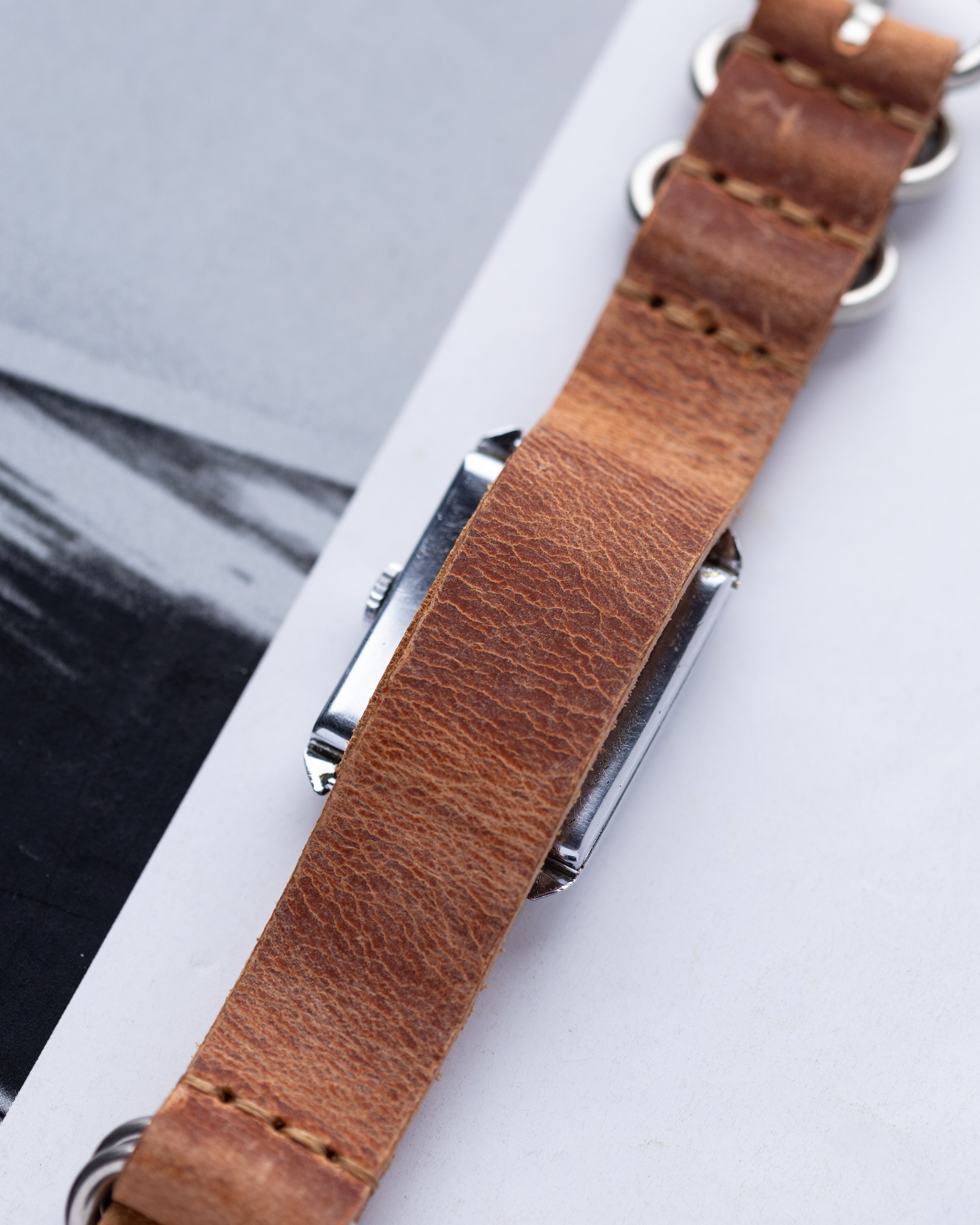 Vintage Longines Square Tank, Art Deco Style, Swiss Made - DuMarko