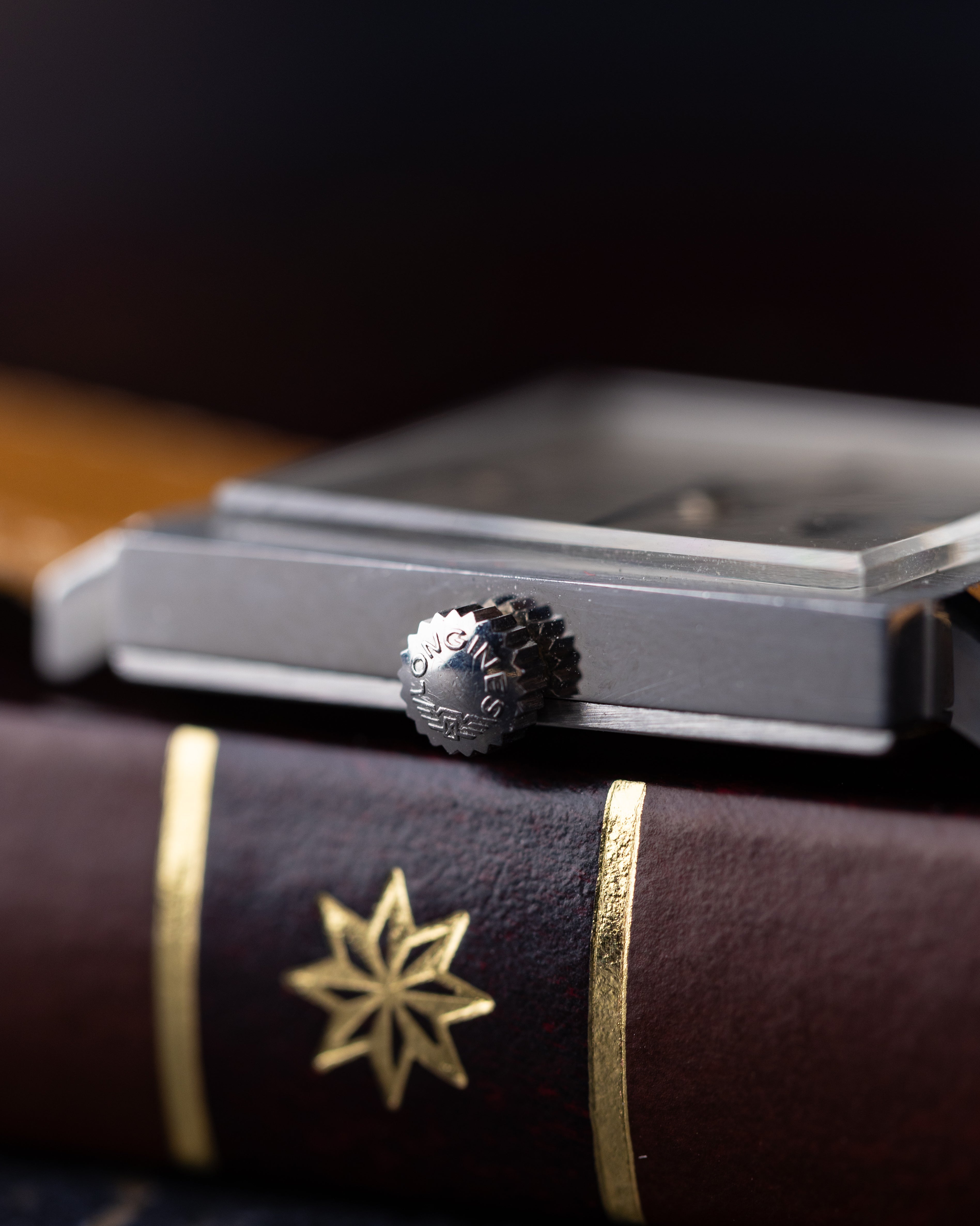 Vintage Longines Square Tank, Linen Silver Dial, Original Box, Swiss Watch from 1970's - DuMarko