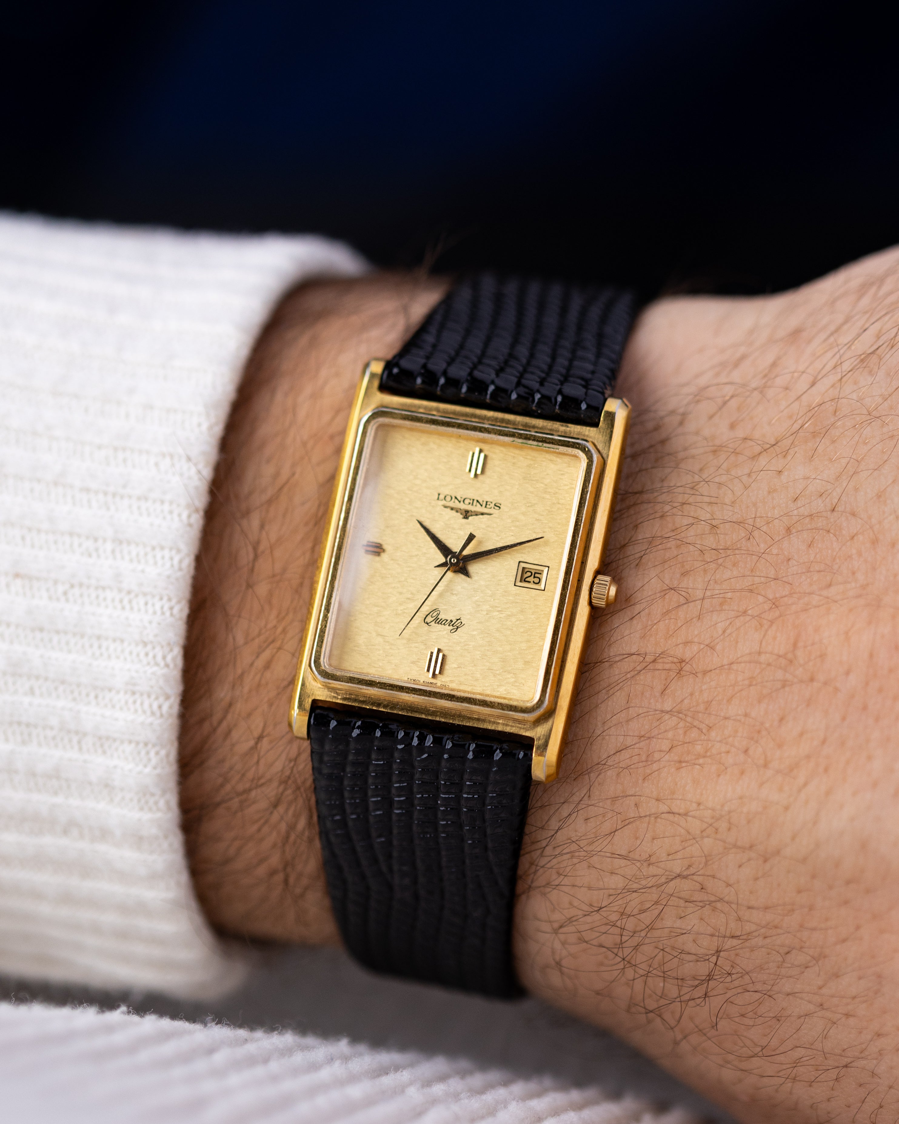 Vintage Longines “St. Moritz”, Art Deco Tank, Quartz Cal. 152, Swiss Made from 1990's - DuMarko