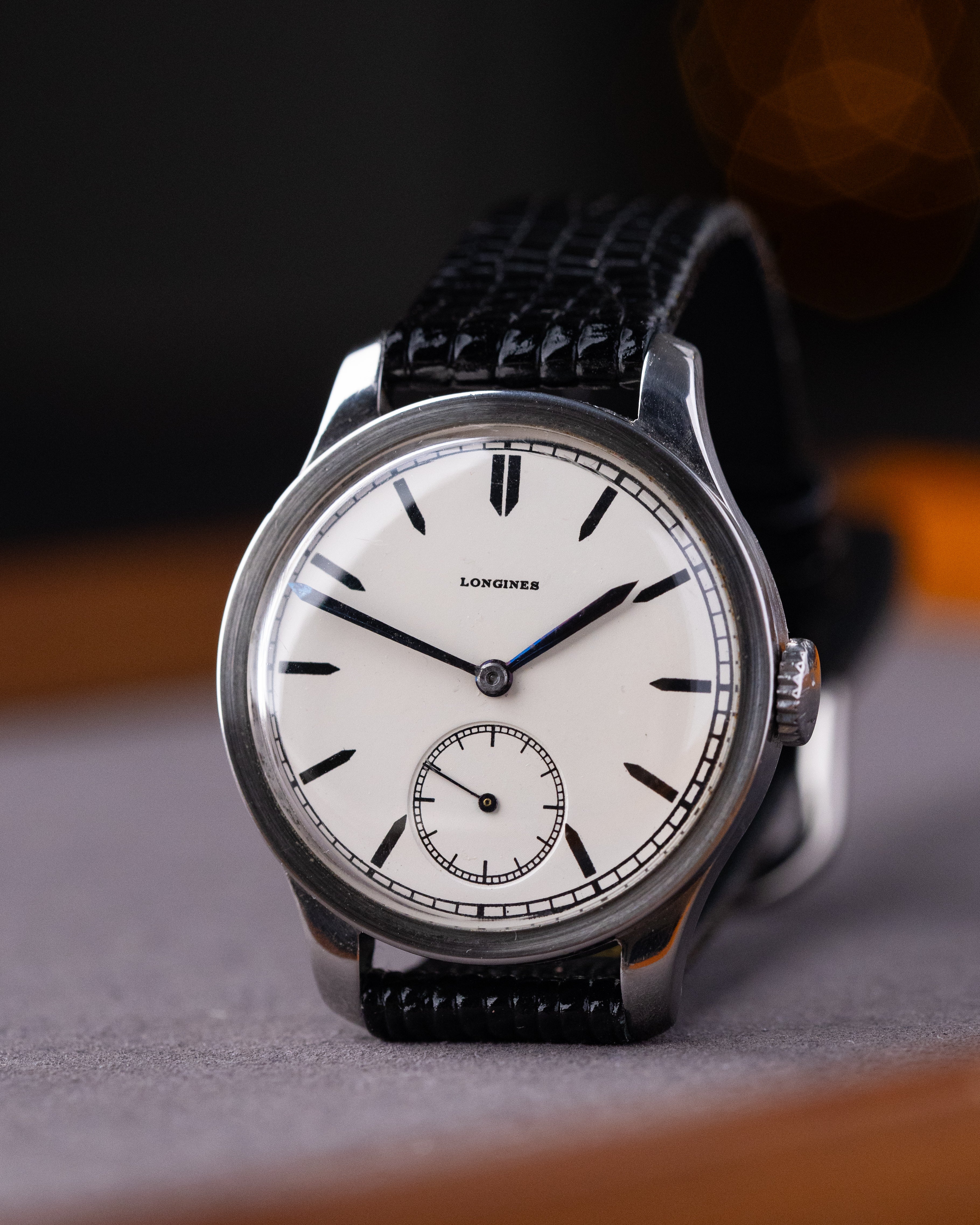 Vintage Longines Swiss Mechanical Watch, Cal. 12.68Z, Patek Philippe Calatrava Style from 1937 - DuMarko