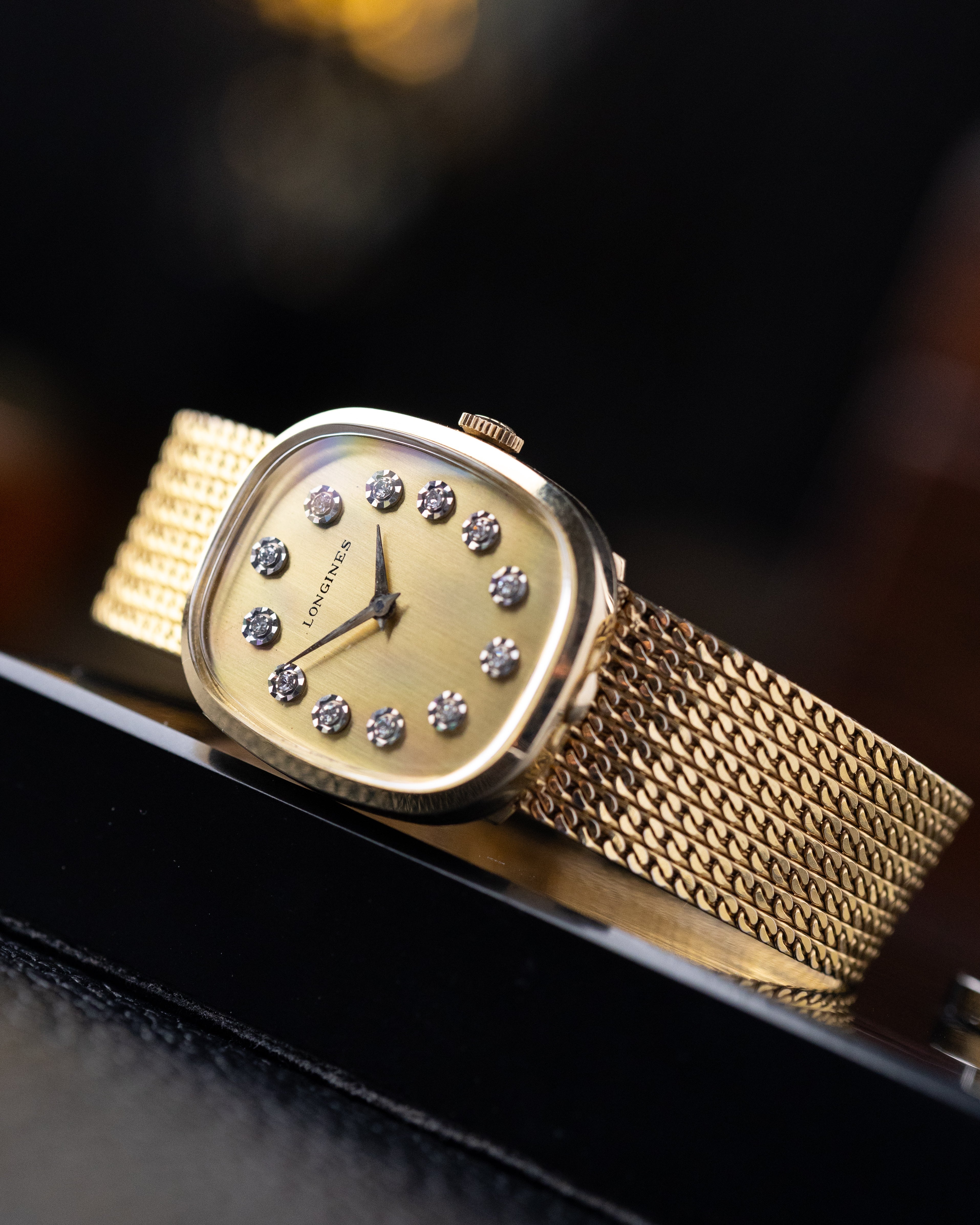 Vintage Longines Swiss Watch, Original 10K gold - filled case and bracelet, Cal. L349.2 from 1975 - DuMarko