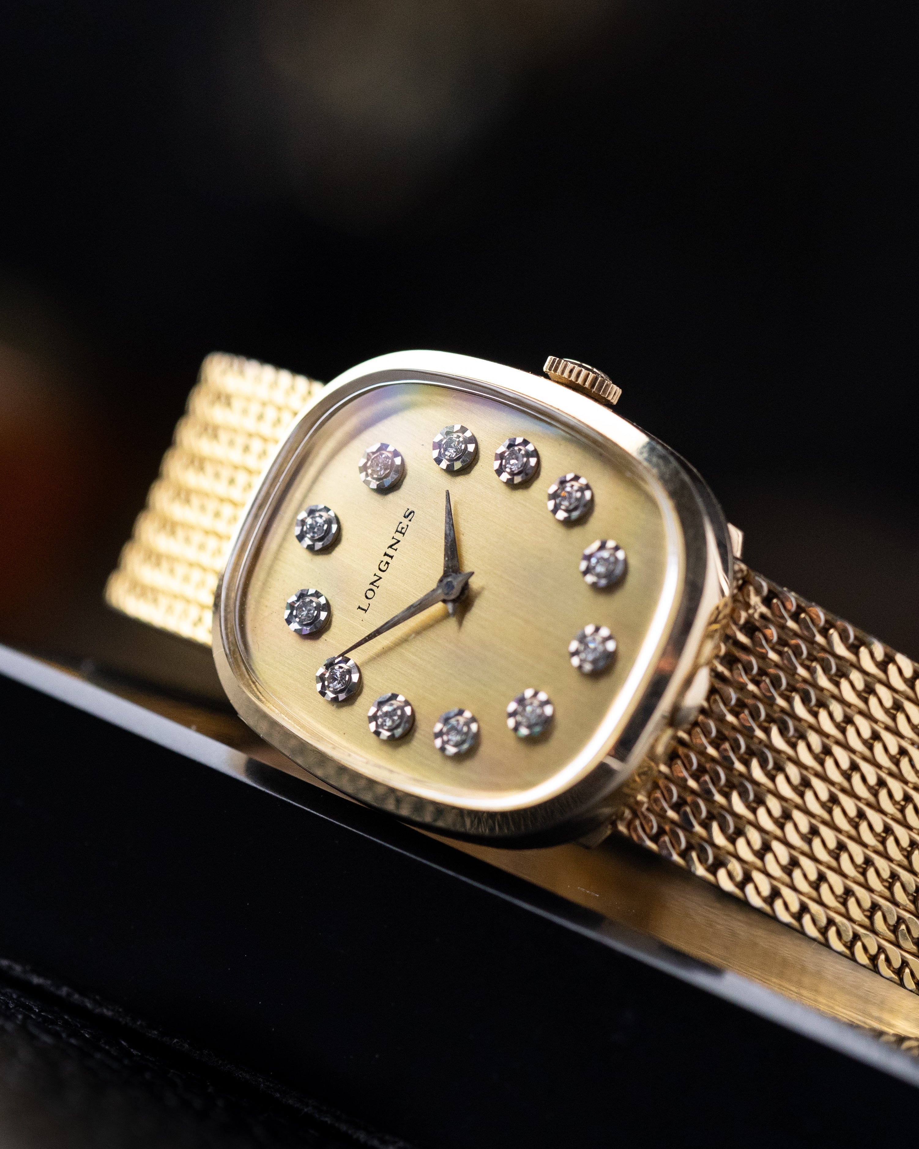 Vintage Longines Swiss Watch, Original 10K gold - filled case and bracelet, Cal. L349.2 from 1975 - DuMarko