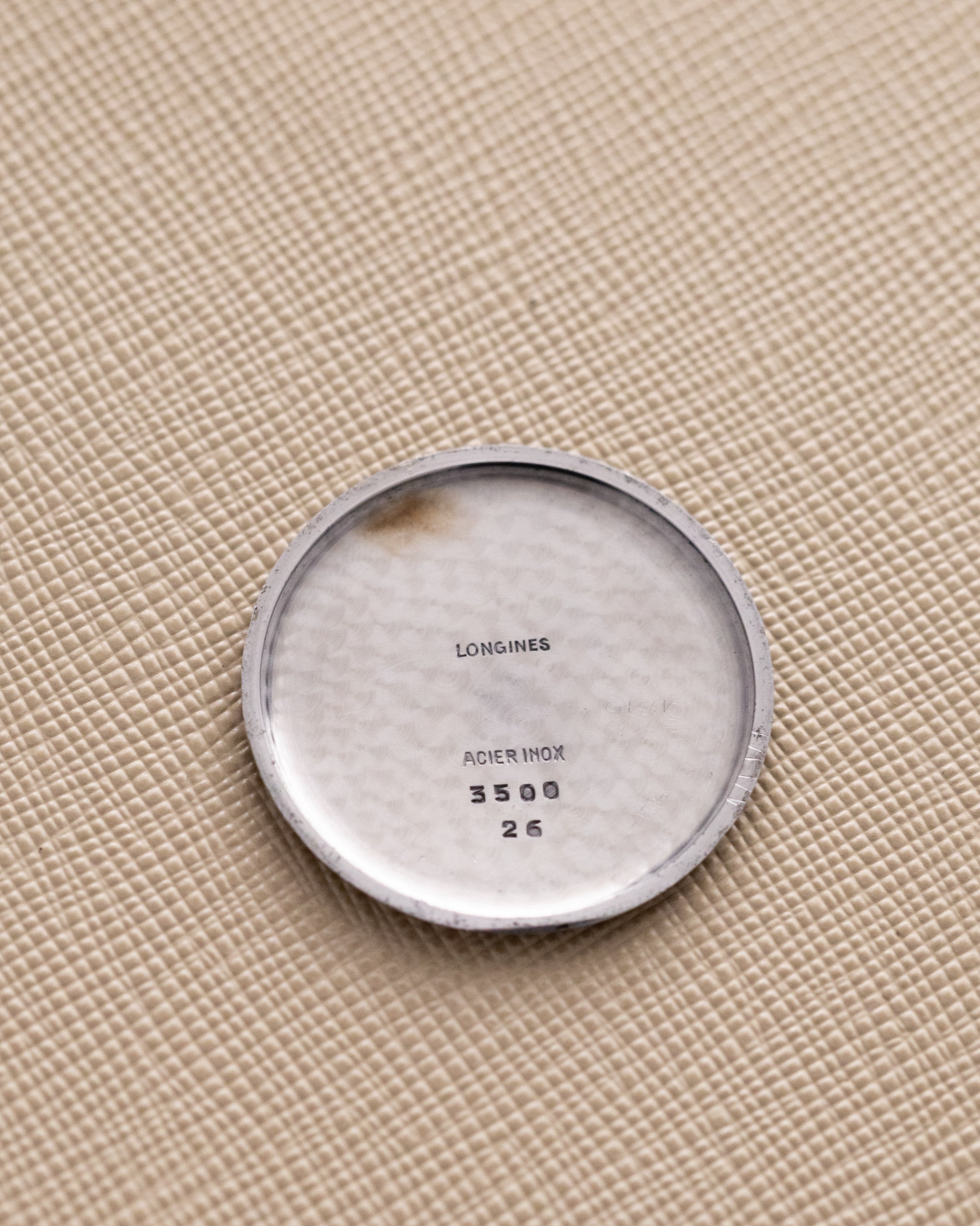 Vintage Longines Swiss watch, Rare Salmon Patina. Dial, Ref. 3500, Cal. 27M from 1947 - DuMarko