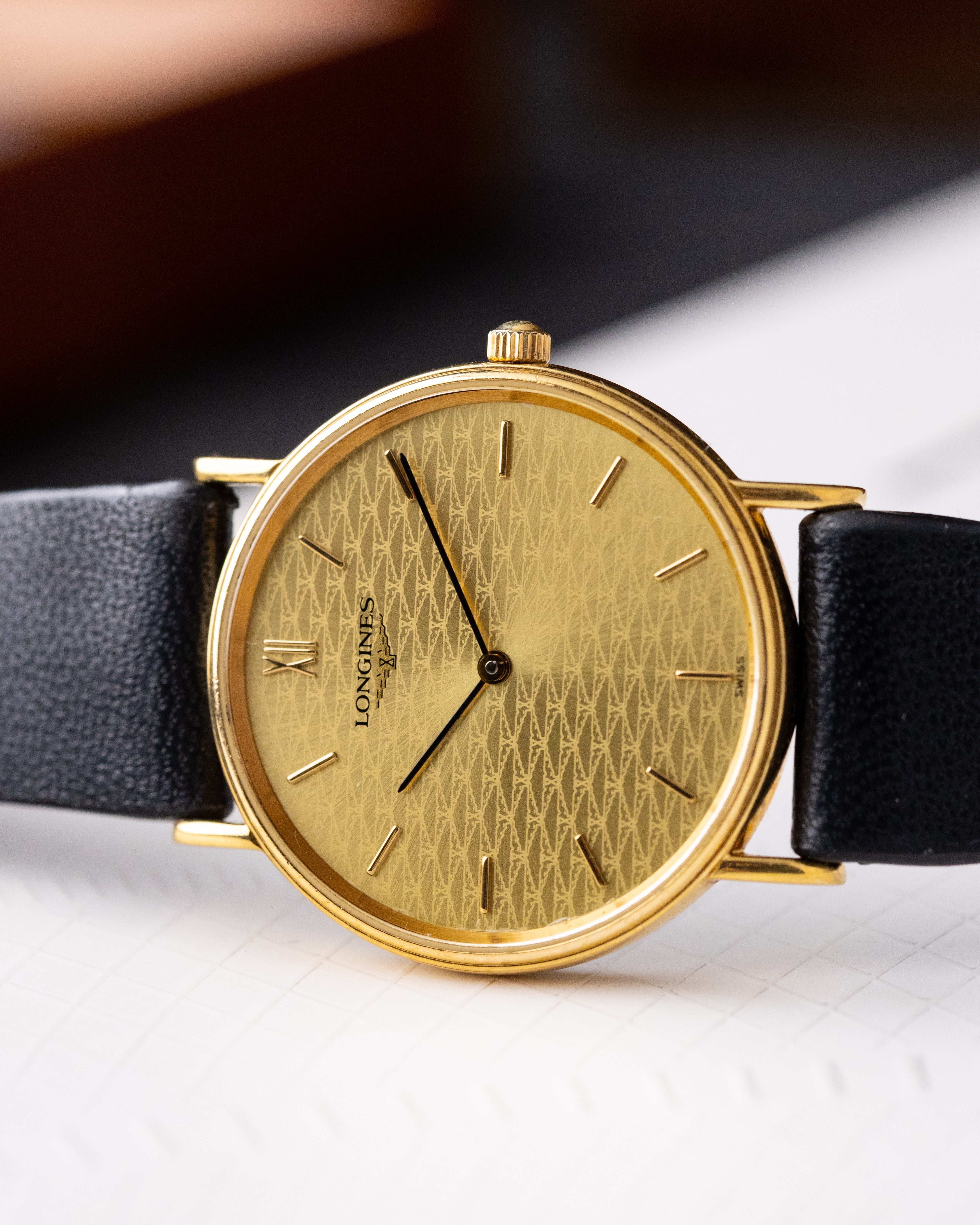 Vintage Longines Swiss watch, Ref. L4 - 637.2, Quartz Cal. L175.2 from 1980's - DuMarko