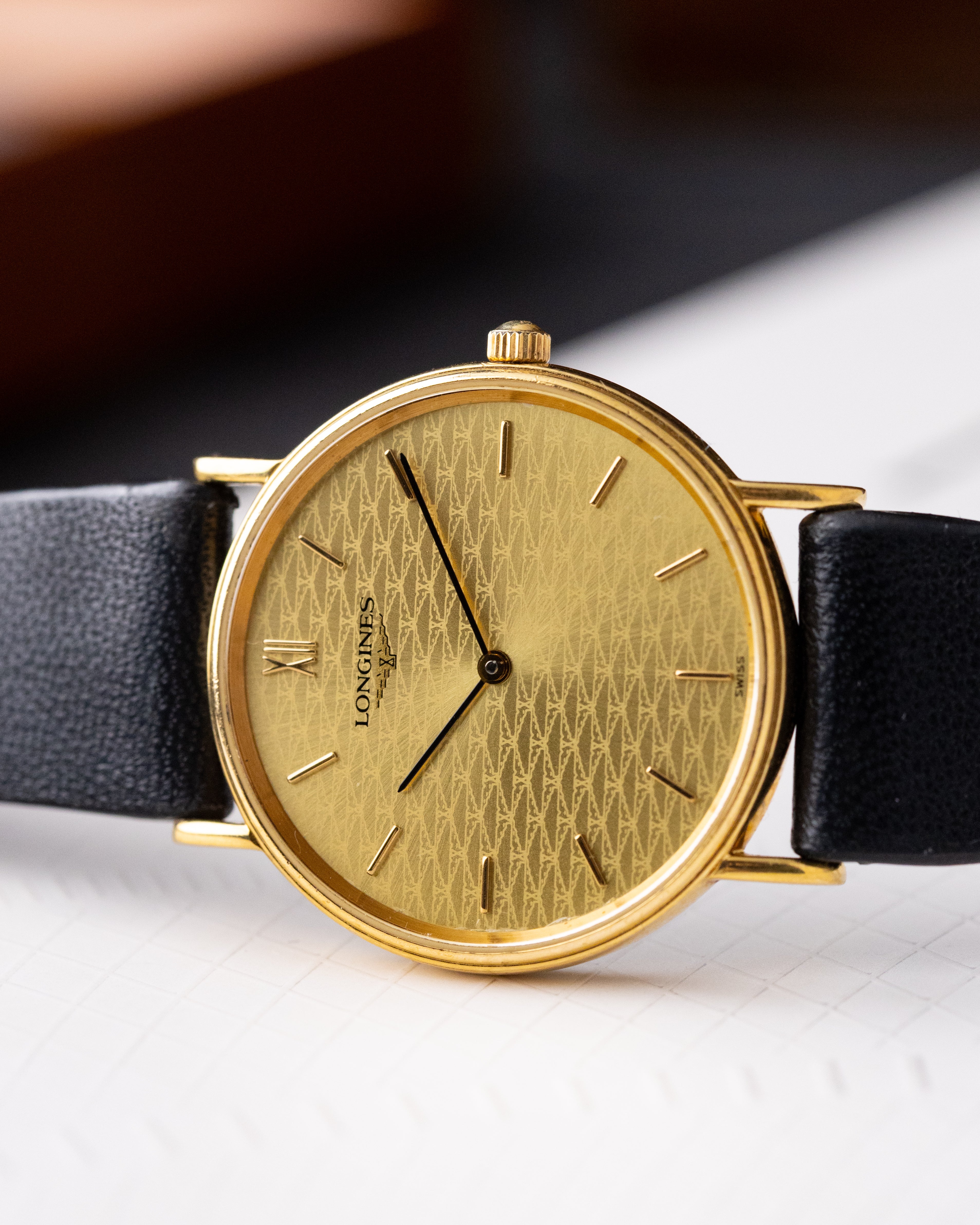 Vintage Longines Swiss watch, Ref. L4 - 637.2, Quartz Cal. L175.2 from 1980's - DuMarko