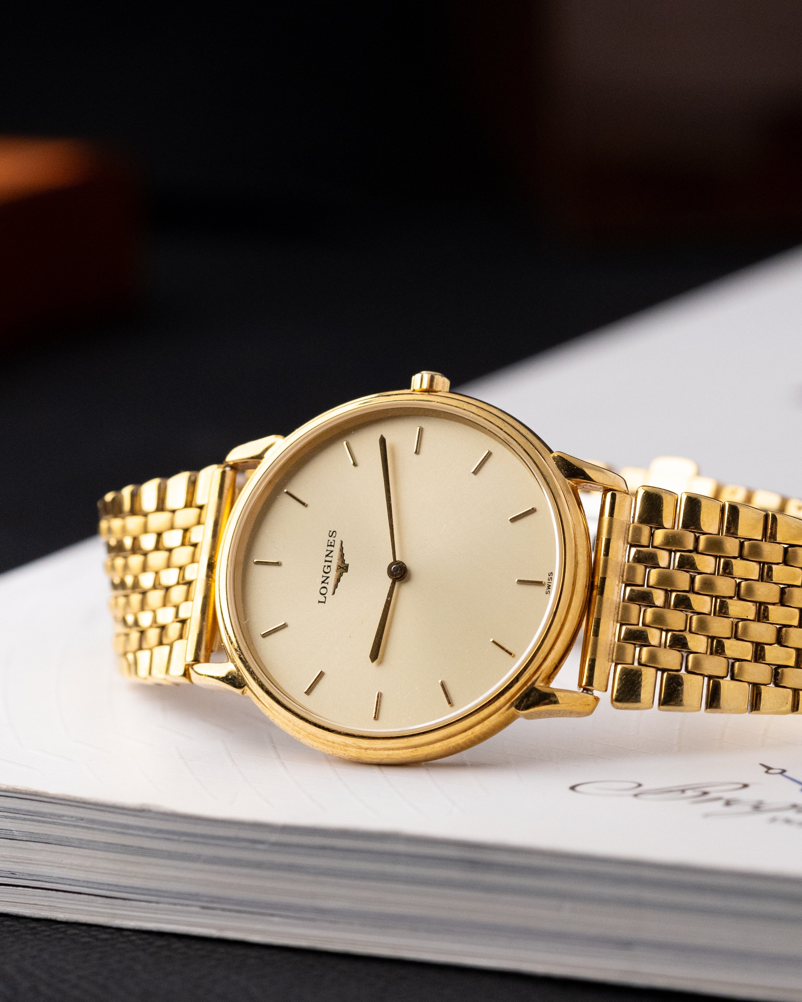 Vintage Longines Swiss watch, Ref. L4.676.2, Gold - plated Case from 1970's - DuMarko