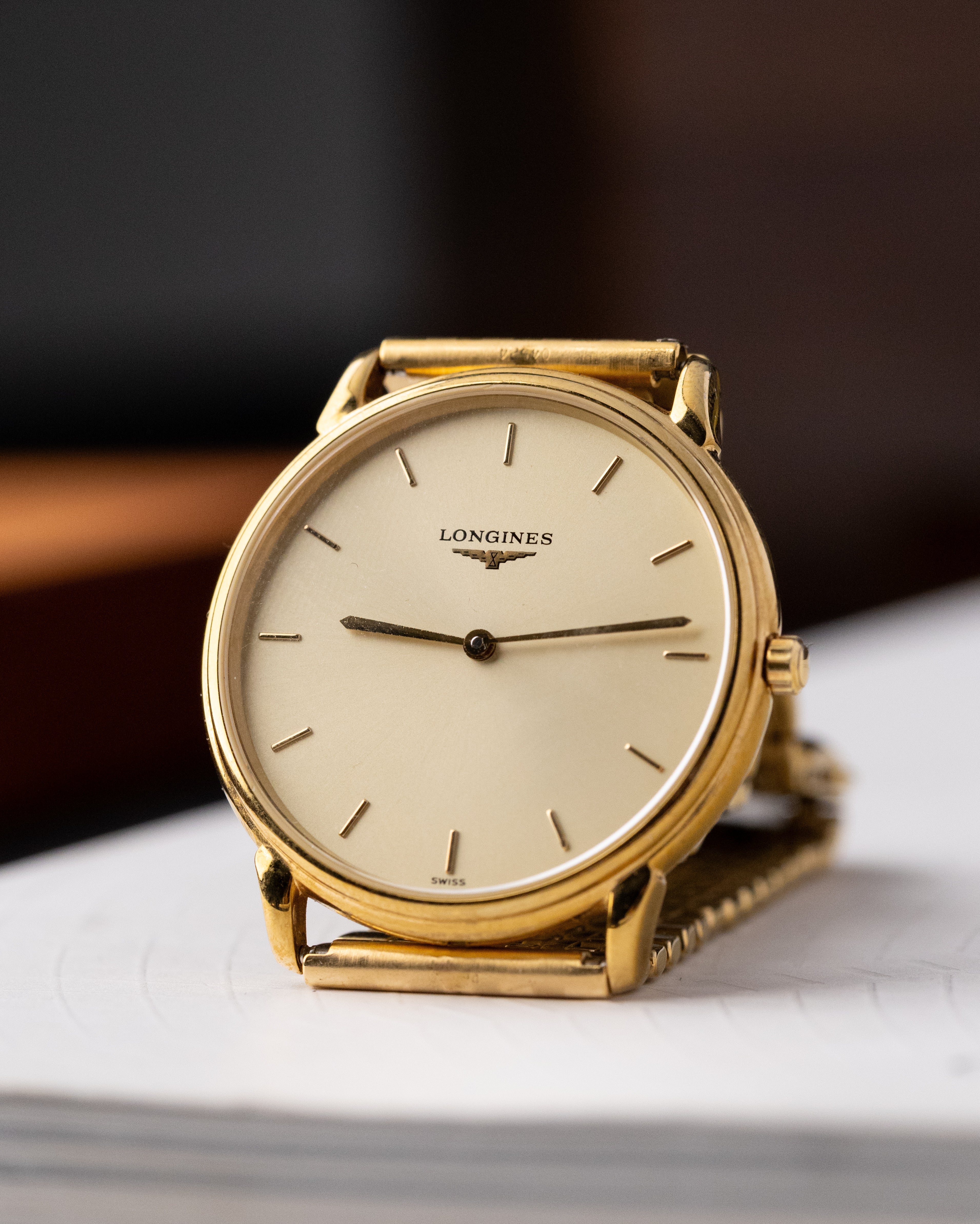 Vintage Longines Swiss watch, Ref. L4.676.2, Gold - plated Case from 1970's - DuMarko