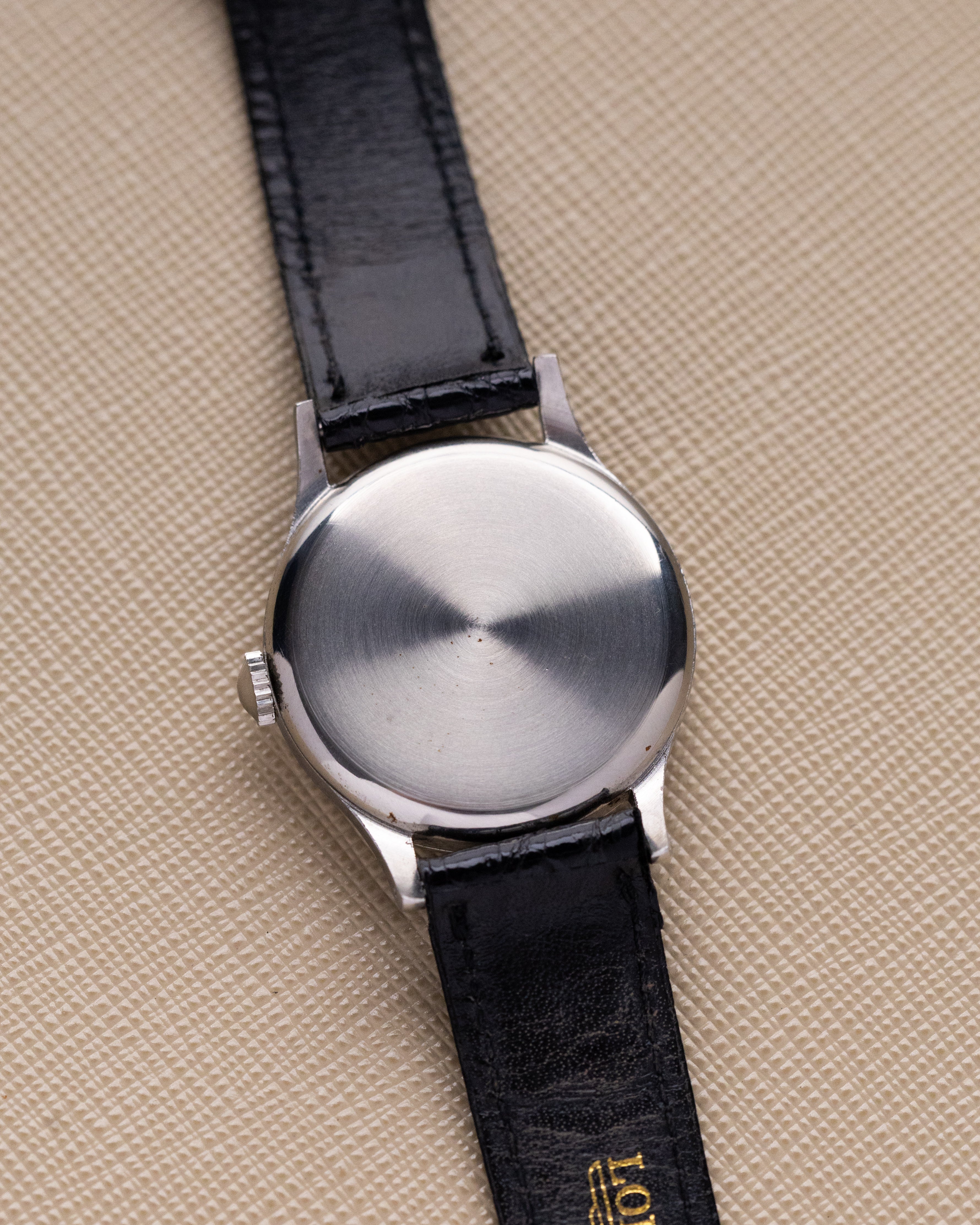 Vintage Longines Swiss Watch, Sub Second, Ref. 48589, Crisp White Dial Cal. 12.68Z Circa 1951 - DuMarko