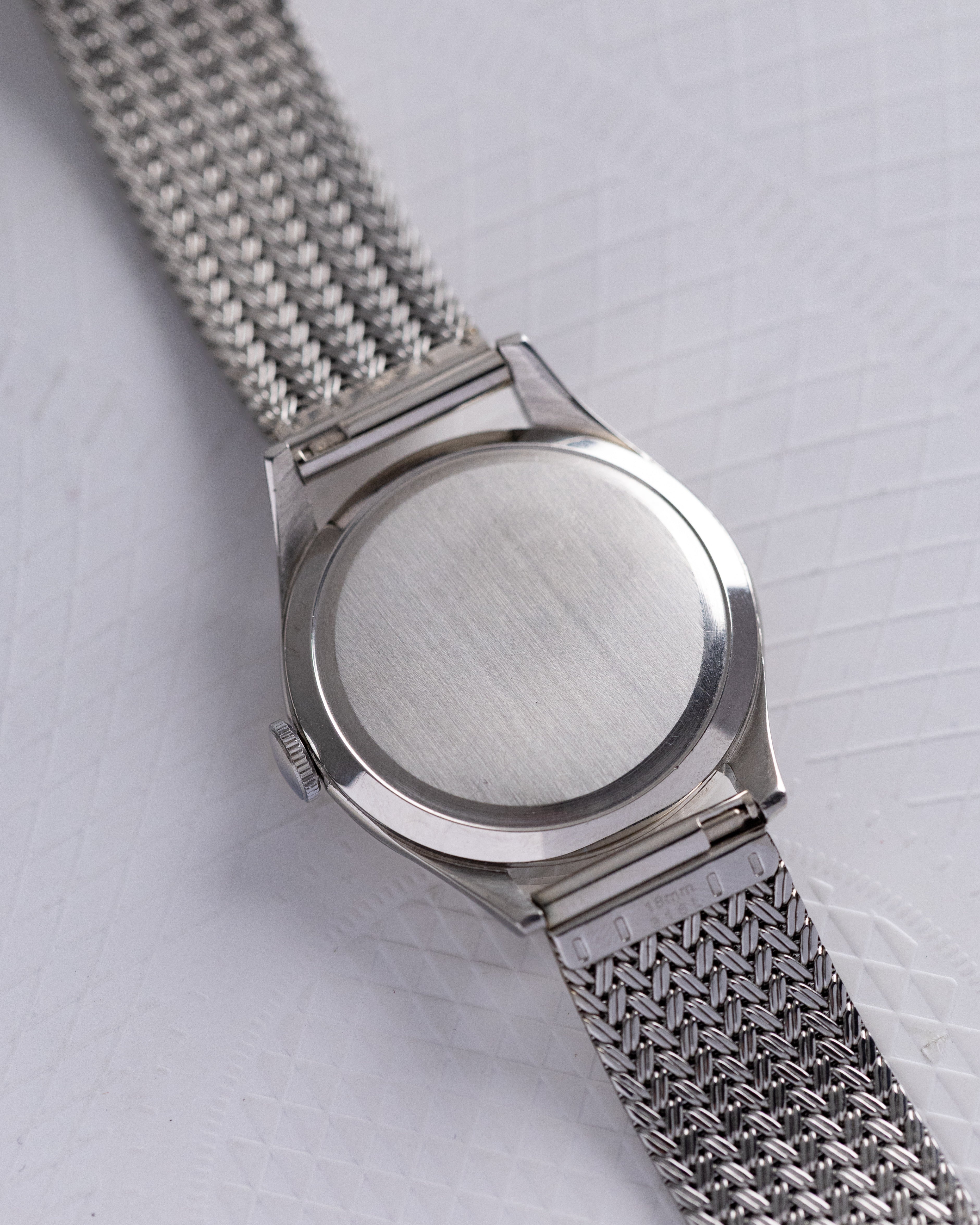 Vintage Longines Swiss Watch, Unique Guilloché Dial, Ref. 7033 - 2, Cal. 12.68Z from 1954 - DuMarko