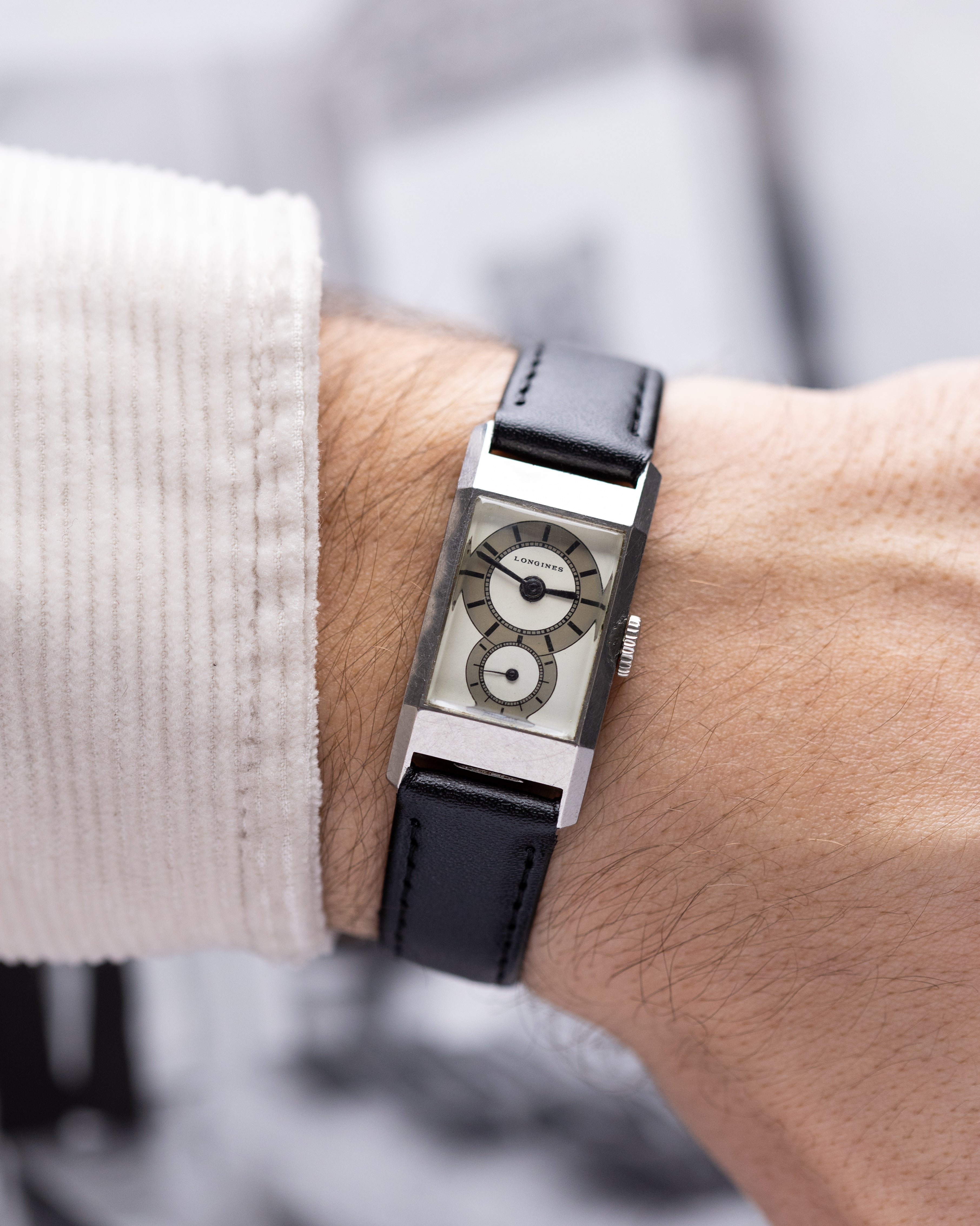 Vintage Longines Tank, Doctor's Medical Watch, Cal. 9.32 from 1933 - DuMarko