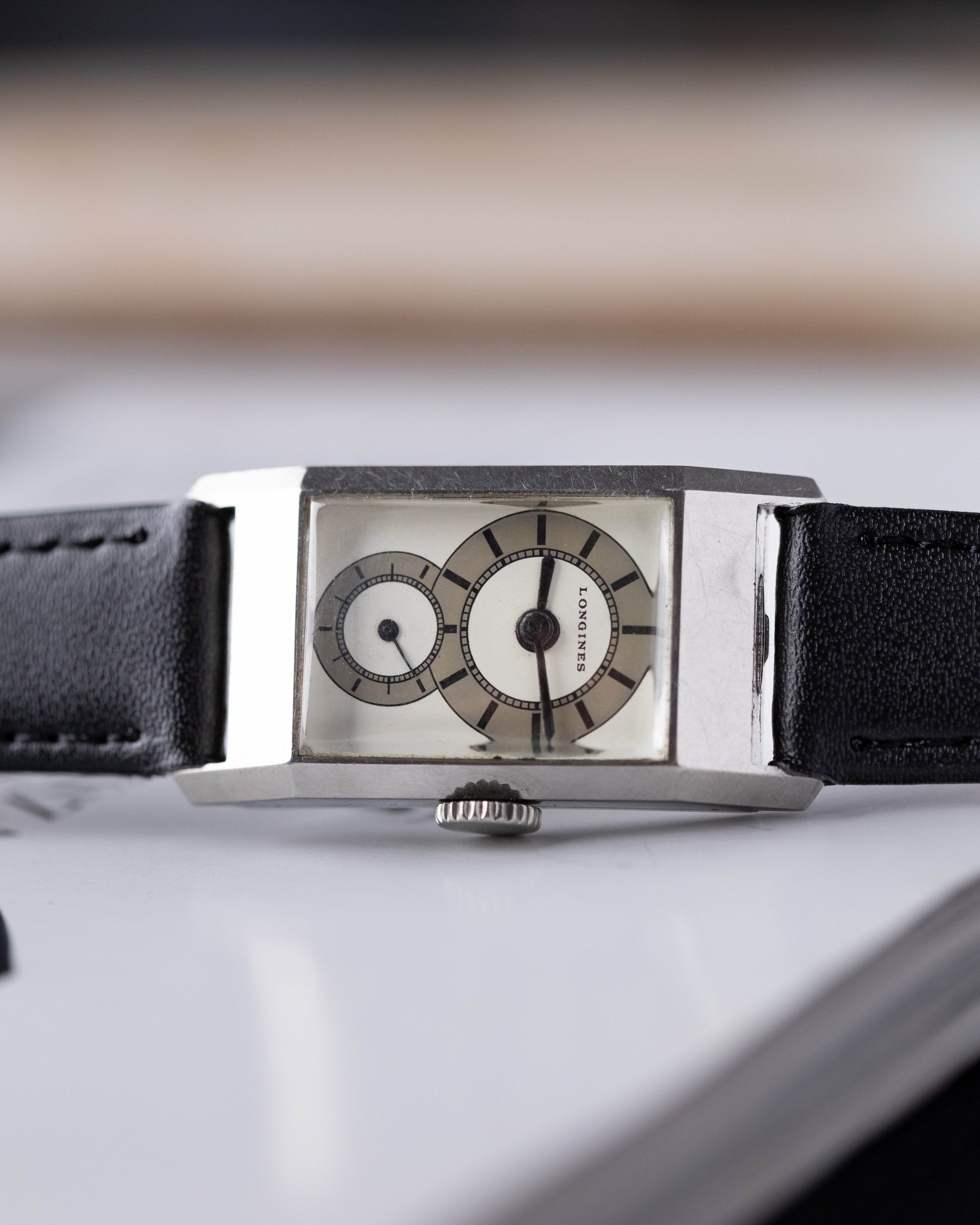 Vintage Longines Tank, Doctor's Medical Watch, Cal. 9.32 from 1933 - DuMarko