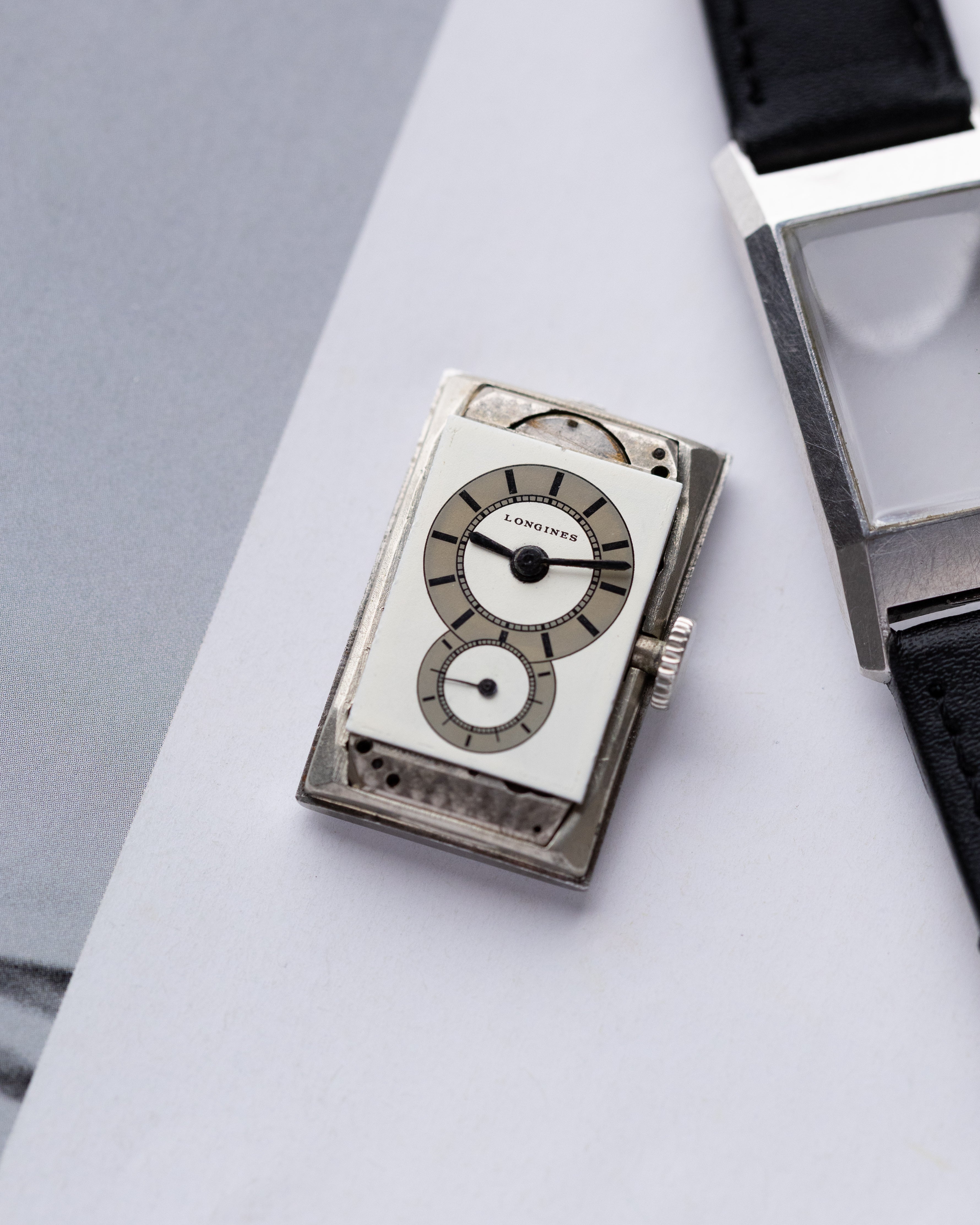 Vintage Longines Tank, Doctor's Medical Watch, Cal. 9.32 from 1933 - DuMarko