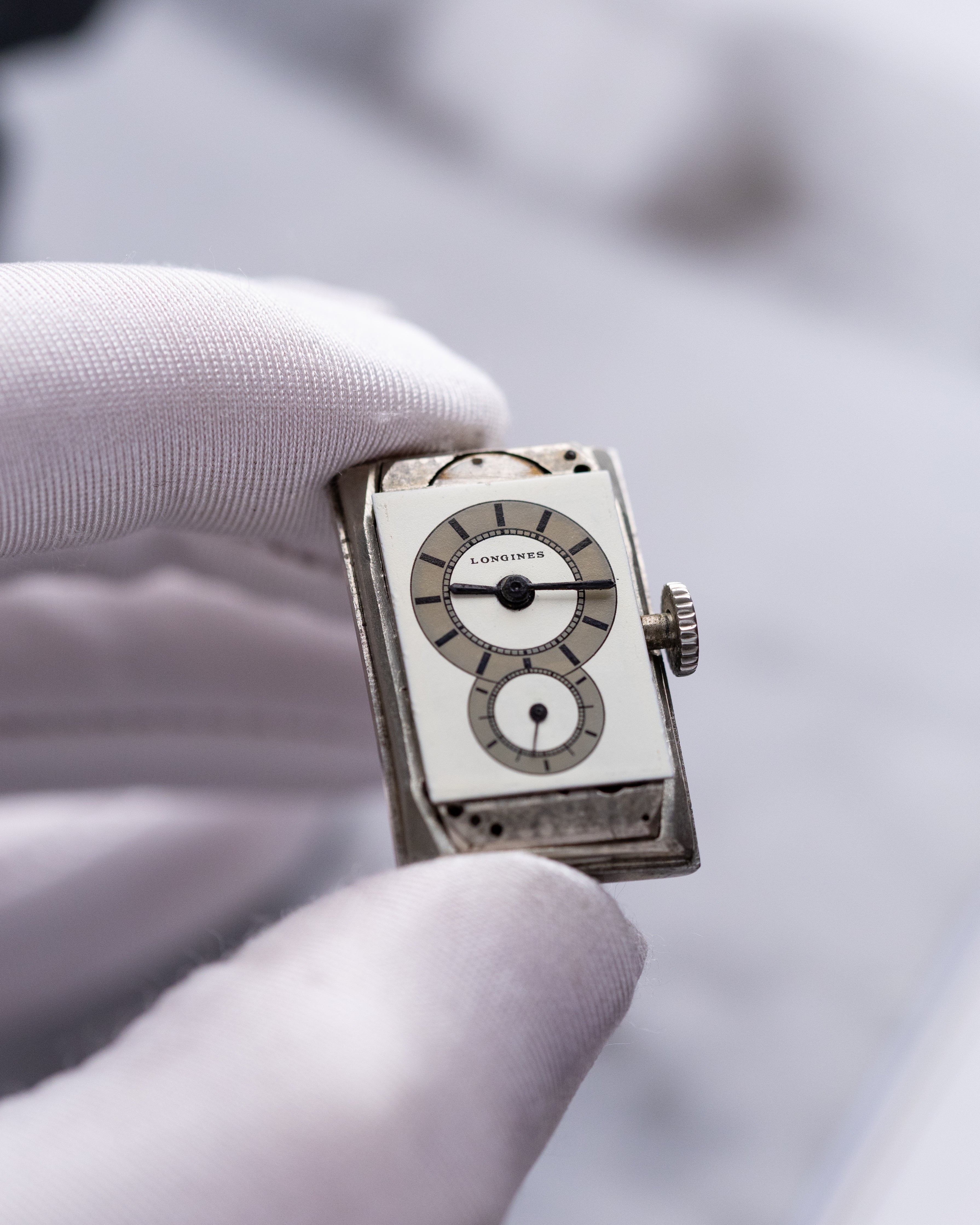 Vintage Longines Tank, Doctor's Medical Watch, Cal. 9.32 from 1933 - DuMarko