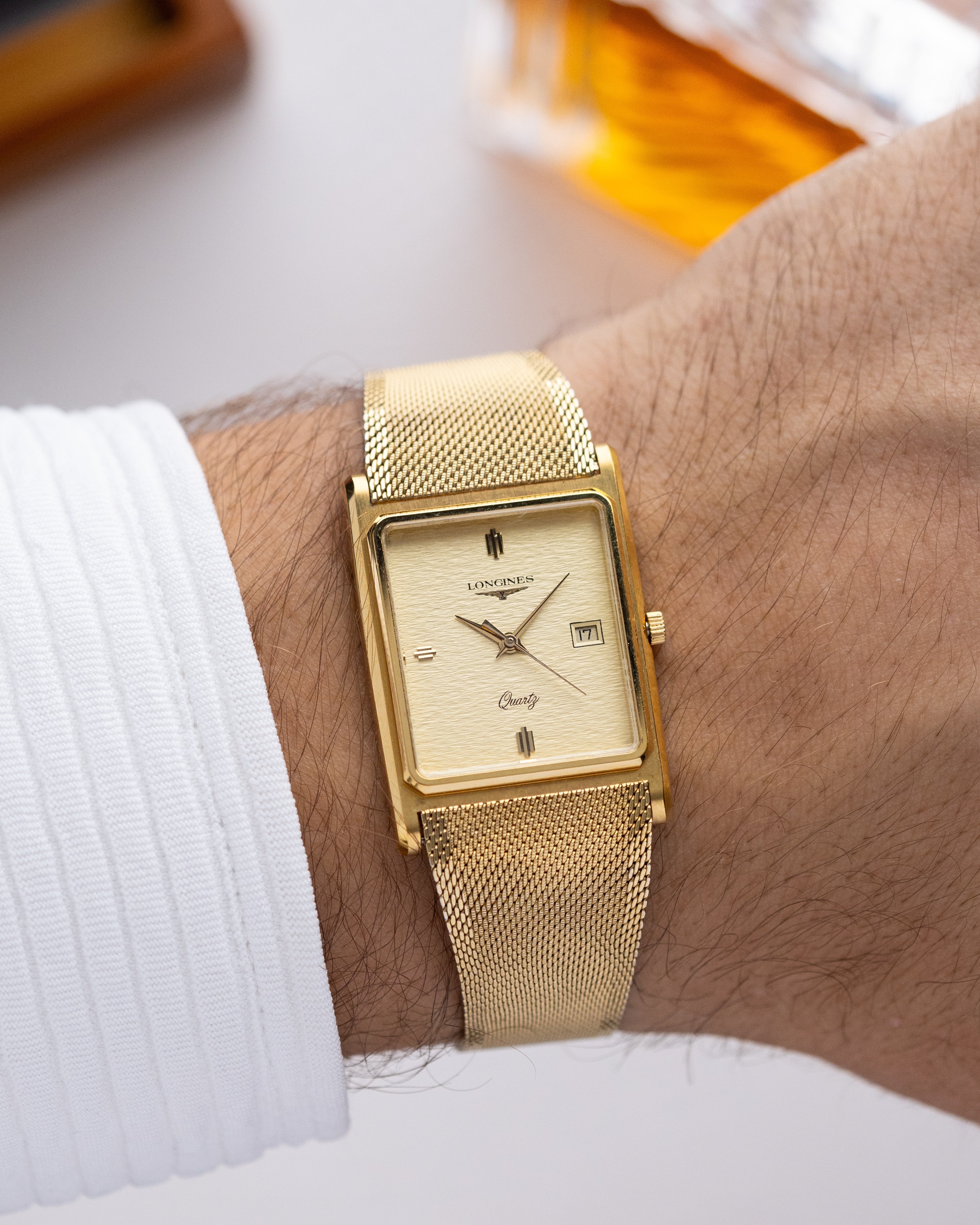 Vintage Longines Wittnauer “St. Moritz”, Art Deco Tank, Quartz Cal. 152, Swiss Made from 1990's - DuMarko