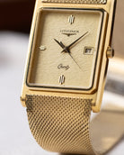 Vintage Longines Wittnauer “St. Moritz”, Art Deco Tank, Quartz Cal. 152, Swiss Made from 1990's - DuMarko