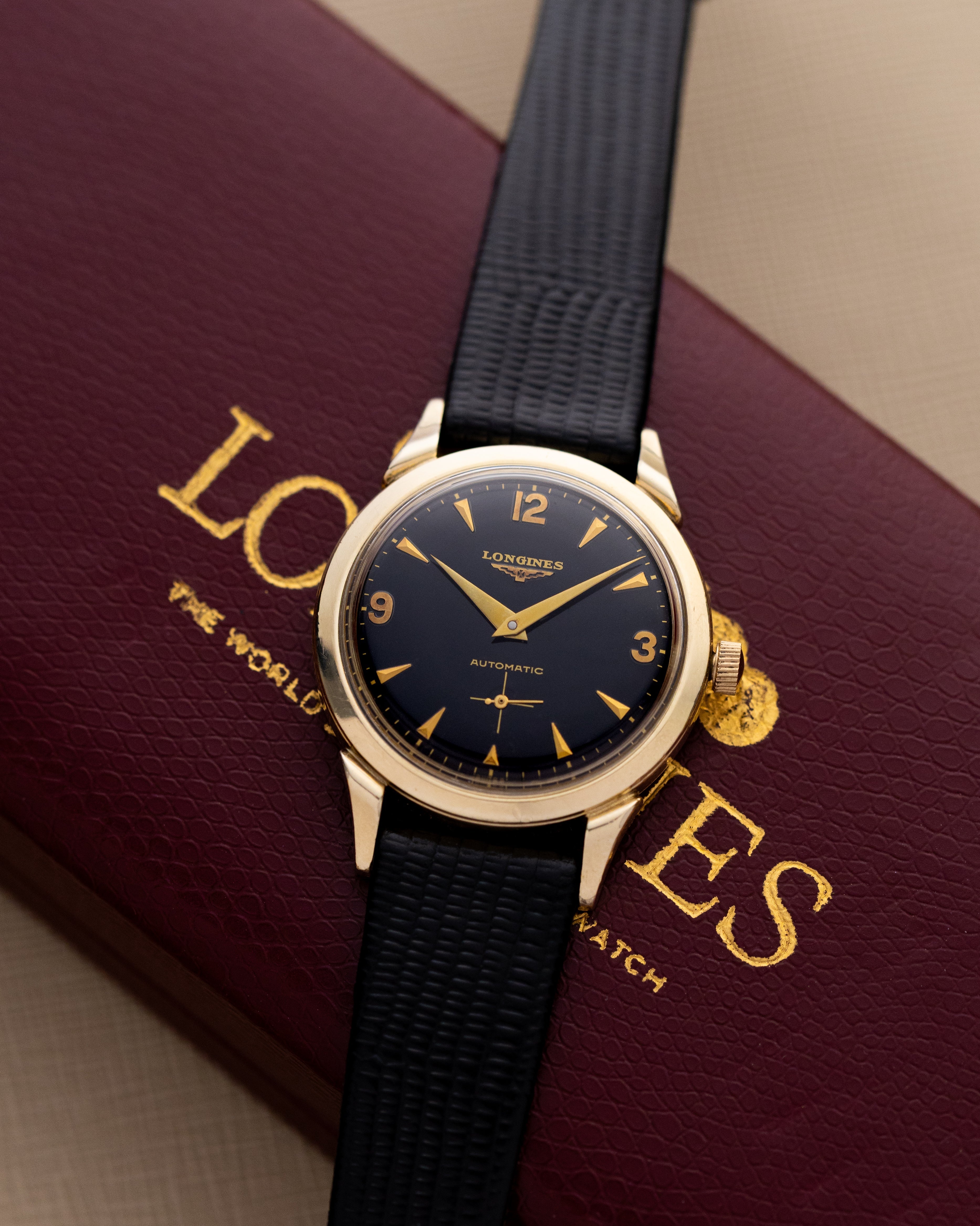 Vintage Longines Wittnauer Watch, Ref. 6195, Automatic Cal. 22A, Sub - second from 1953 - DuMarko