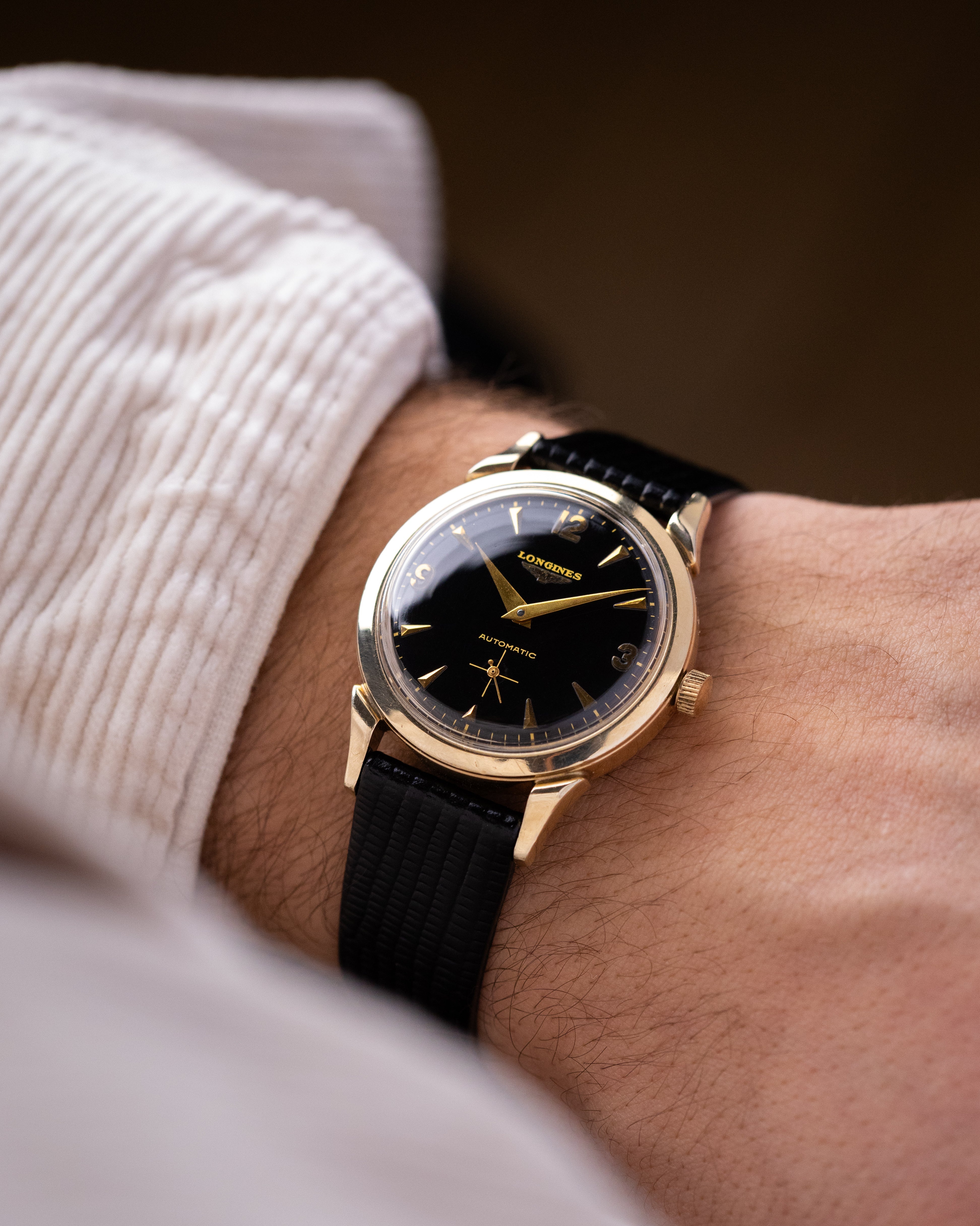 Vintage Longines Wittnauer Watch, Ref. 6195, Automatic Cal. 22A, Sub - second from 1953 - DuMarko