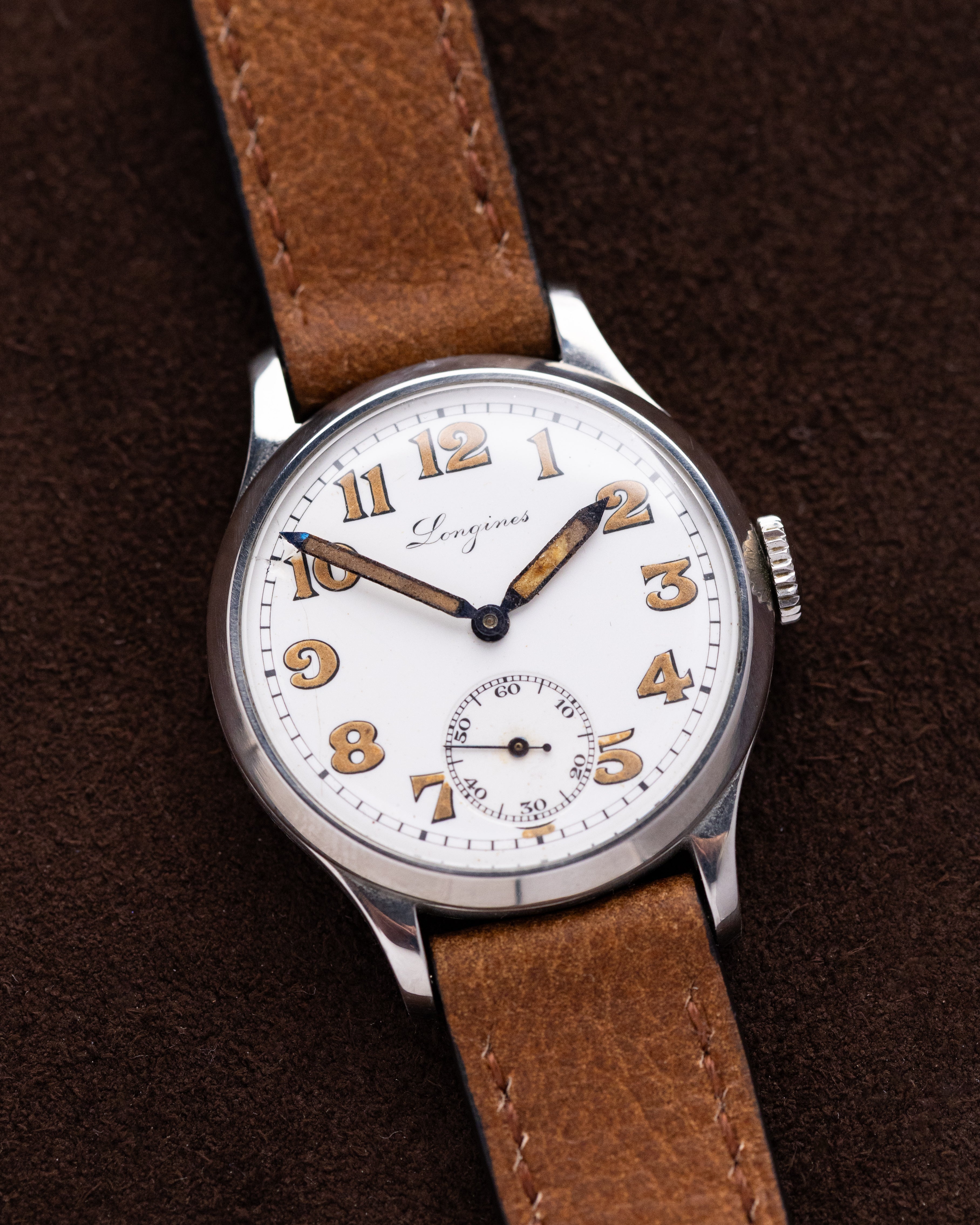 Vintage Longines x West End Watch Co. Cal. 13.34, Enamel Radium Dial from 1926 - DuMarko